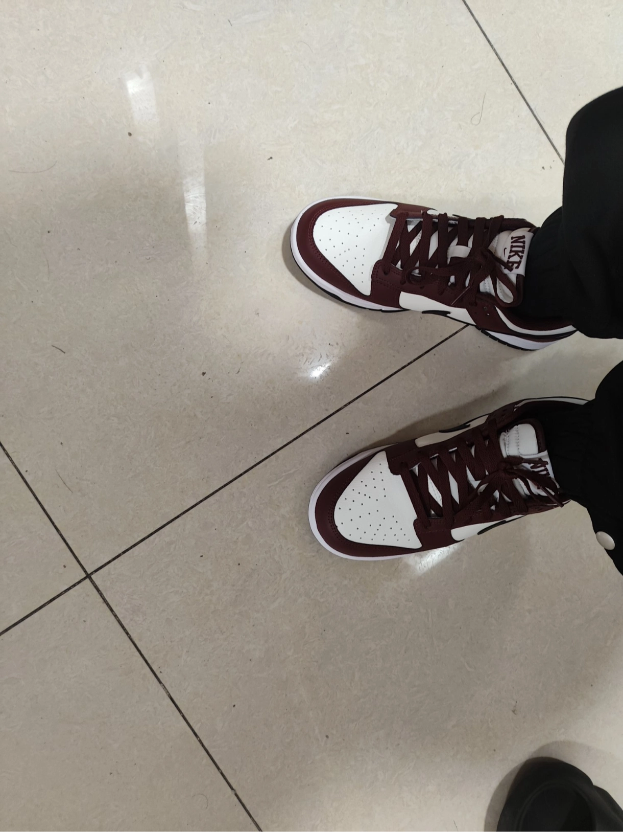 custom review-Nike Dunk Slip-on Устойчивый к истиранию Низкий Топ Скейтборд Кроссовки Мужские Белый Красный Черный