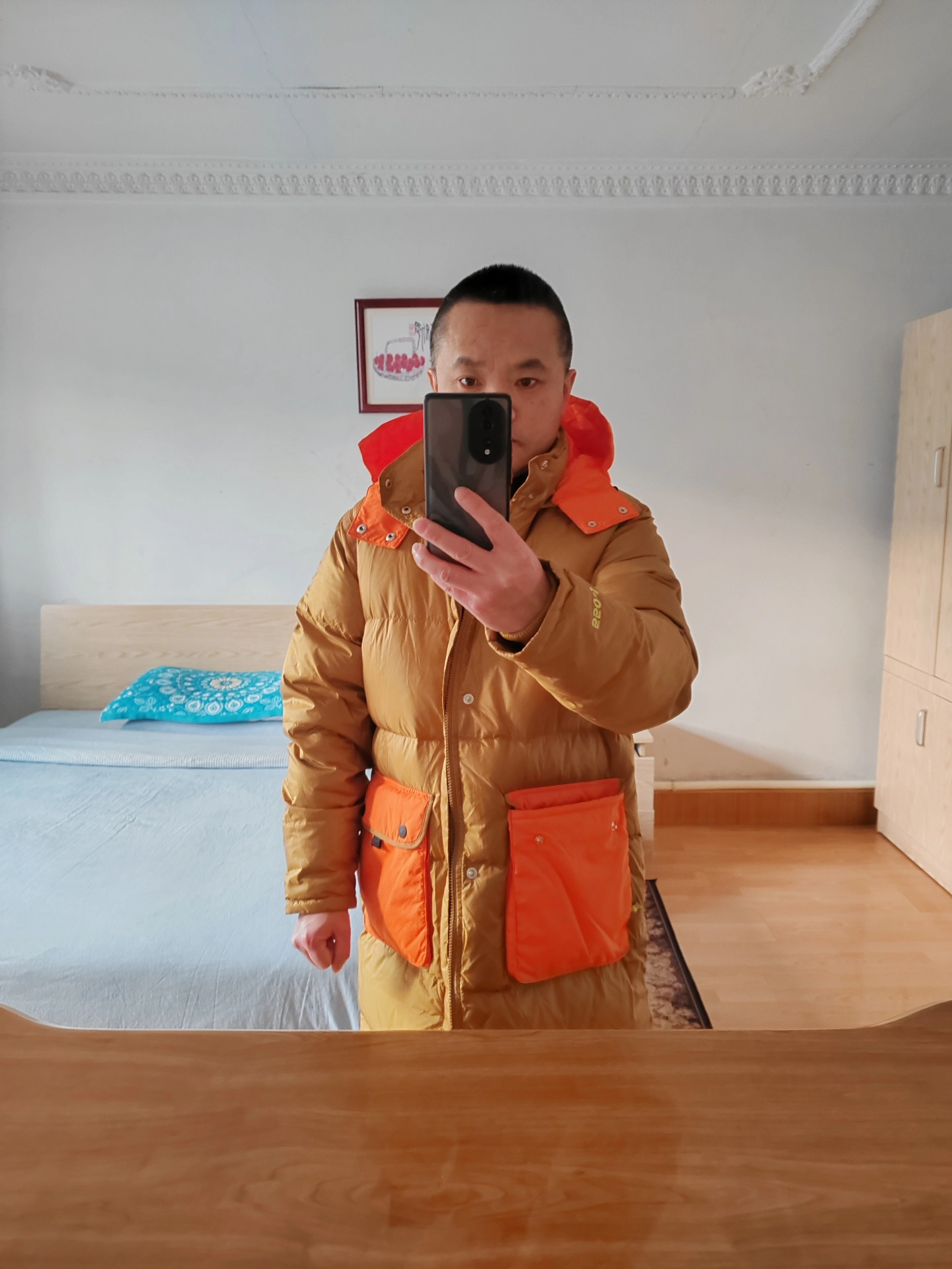 custom review-Конверс Пуховик Зимний Мужской Пшеница