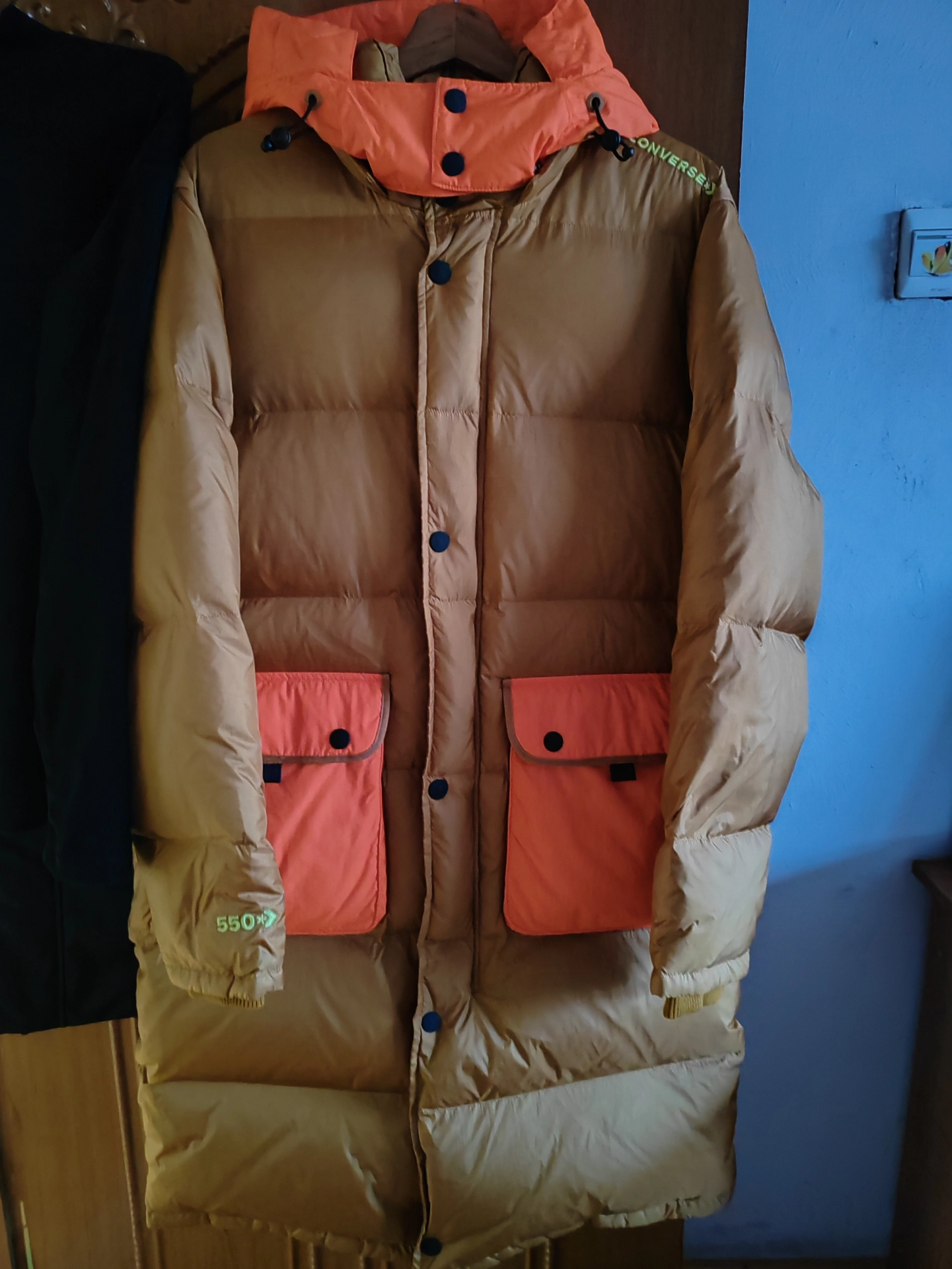 custom review-Конверс Пуховик Зимний Мужской Пшеница