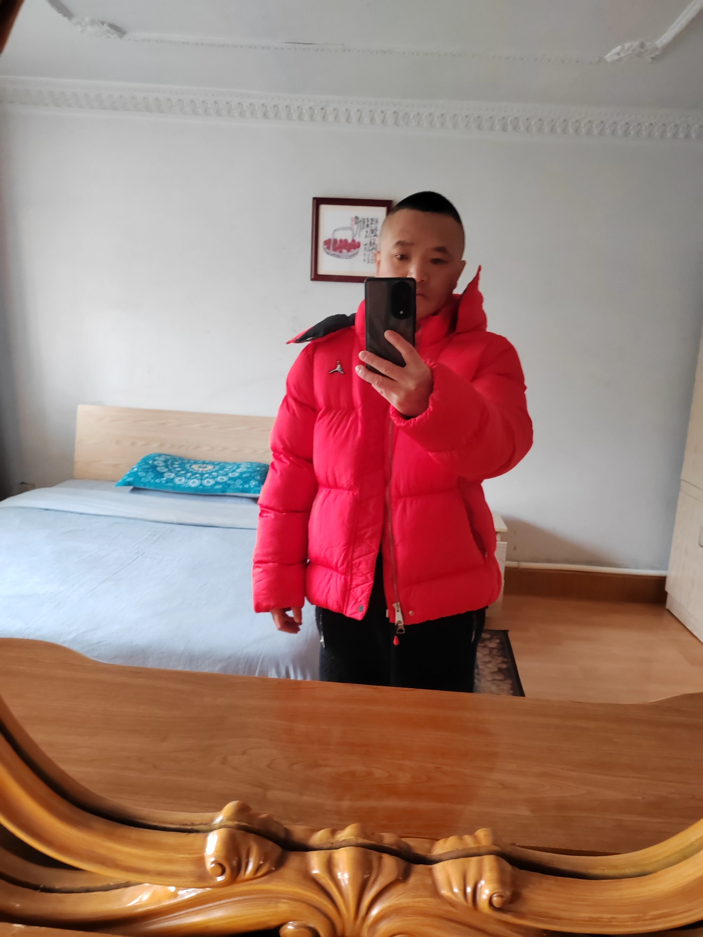 custom review-Jordan Air Пуховая куртка Мужская Красная