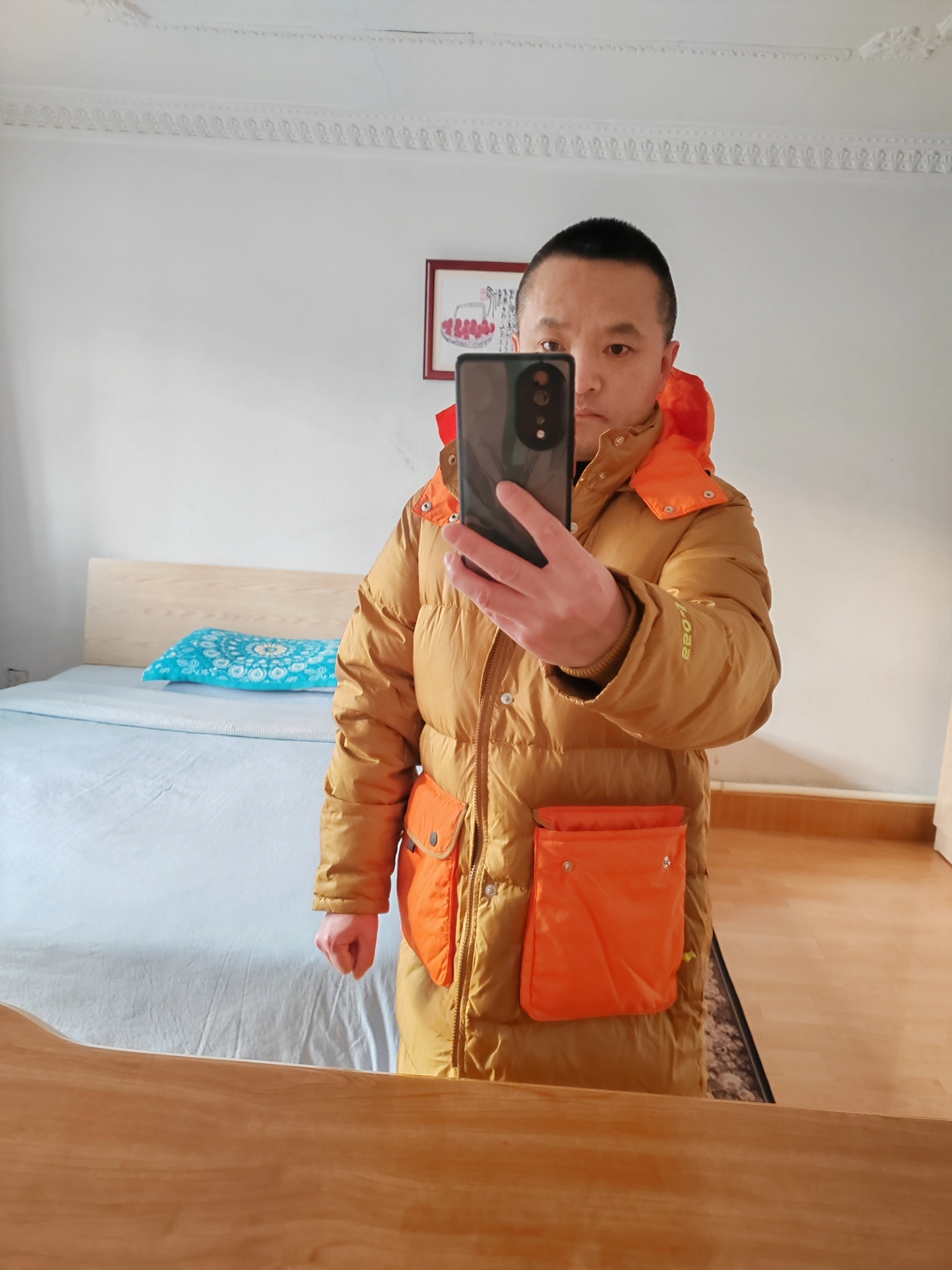 custom review-Конверс Пуховик Зимний Мужской Пшеница