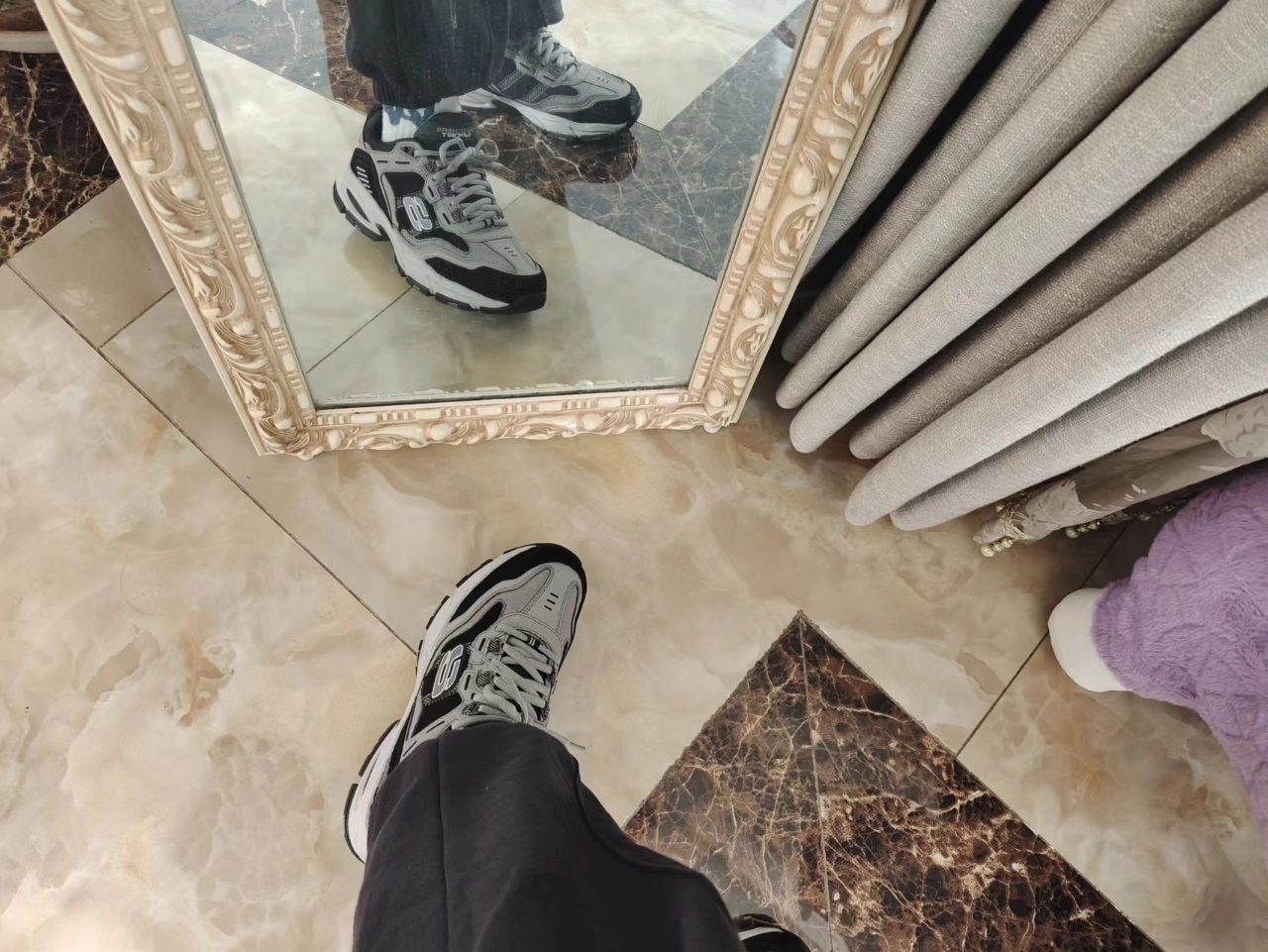 custom review-Skechers Vigor 2,0 Высота Увеличивающие Низкие Топы Повседневные Мужские Черные Серые