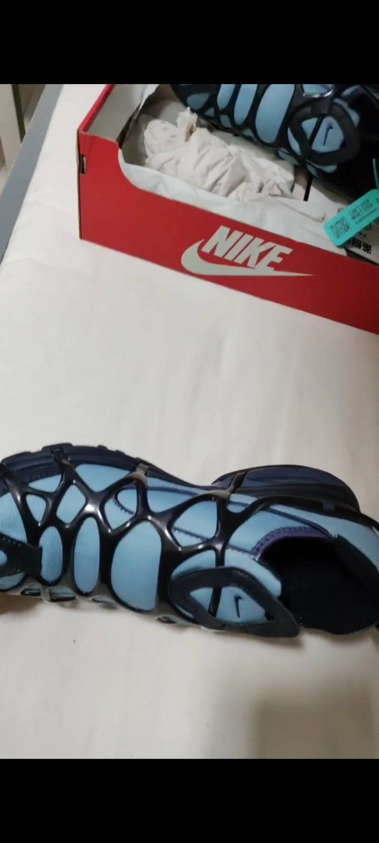 custom review-Nike Air Kukini Low Топ Casual Мужской Синий