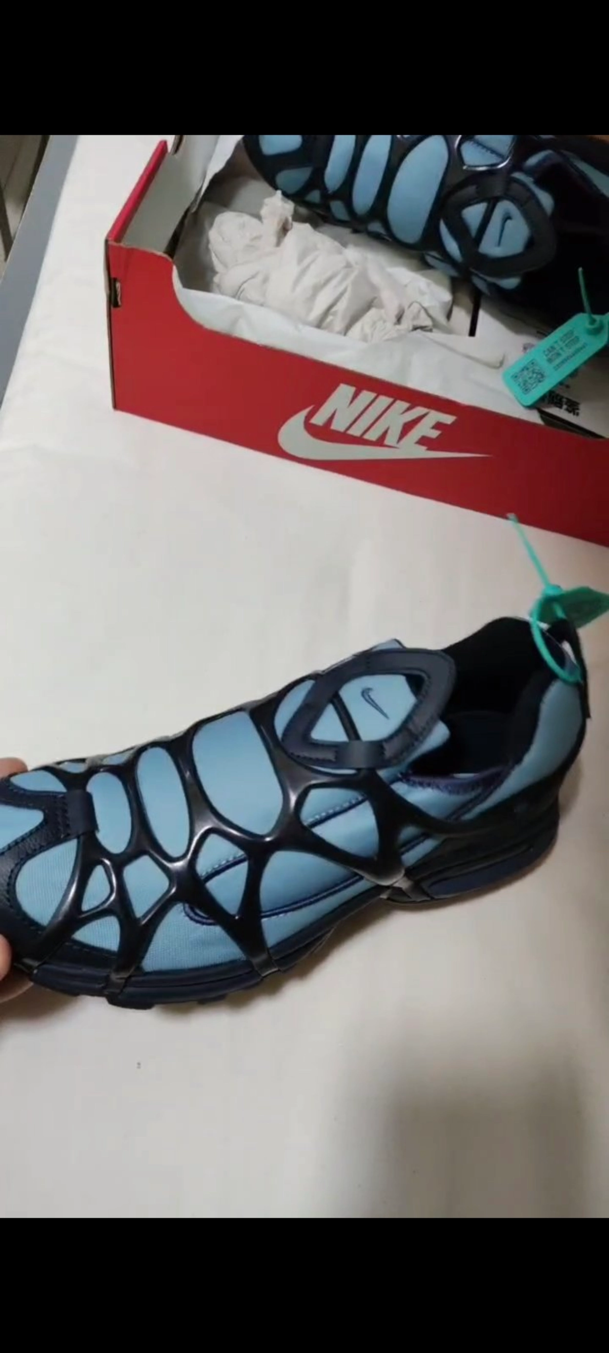 custom review-Nike Air Kukini Low Топ Casual Мужской Синий