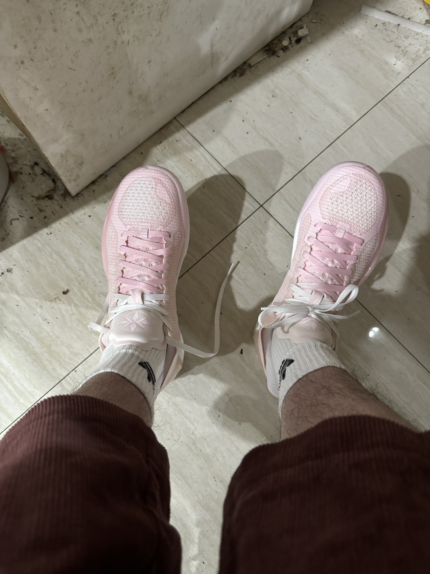 custom review-LiNing Blade 4V2 Cushioning Slip Resistant Support Lightweight Rebound Low Top Basketball Shoes Men's Pink