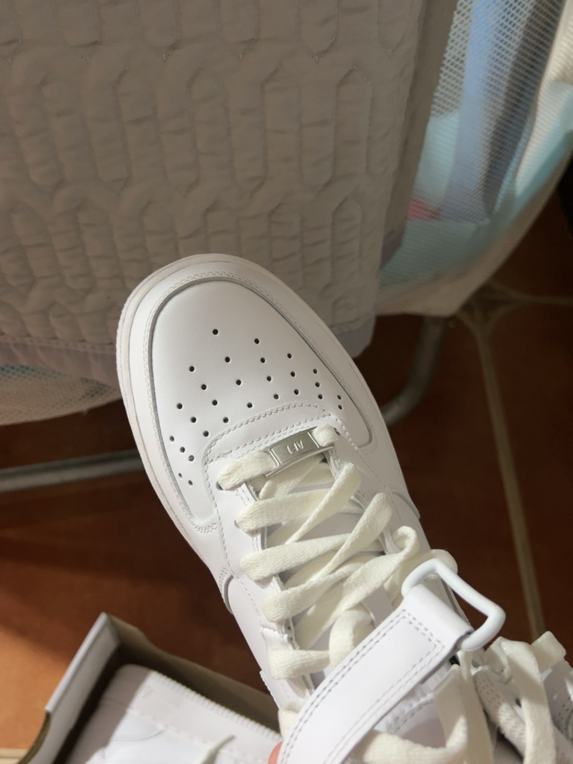 custom review-Nike Air FORCE 1 MID Топ Скейтборд Кроссовки Мужской Чисто Белый