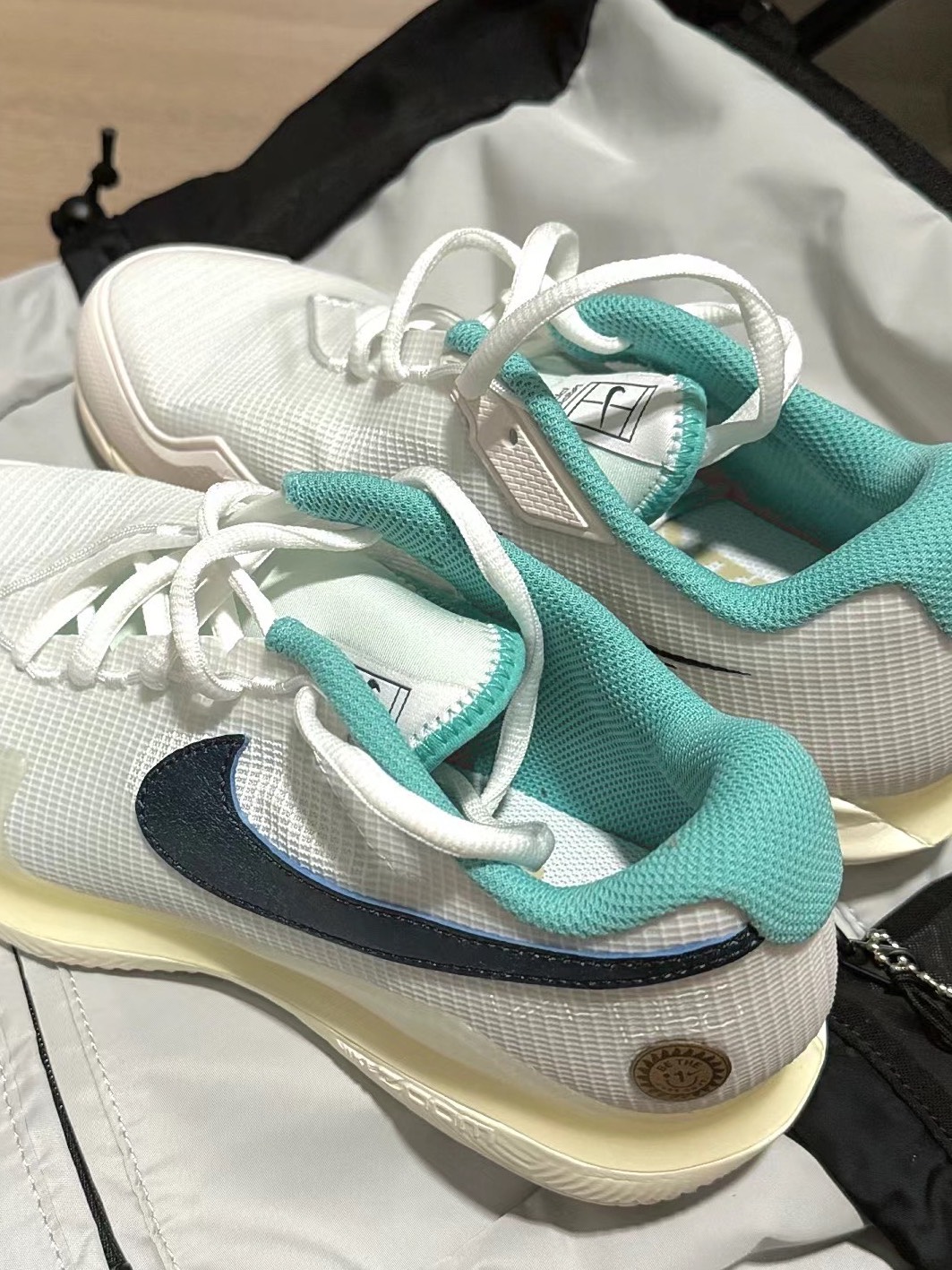 custom review-Nike Air Zoom Vapor Pro White Coconut Milk