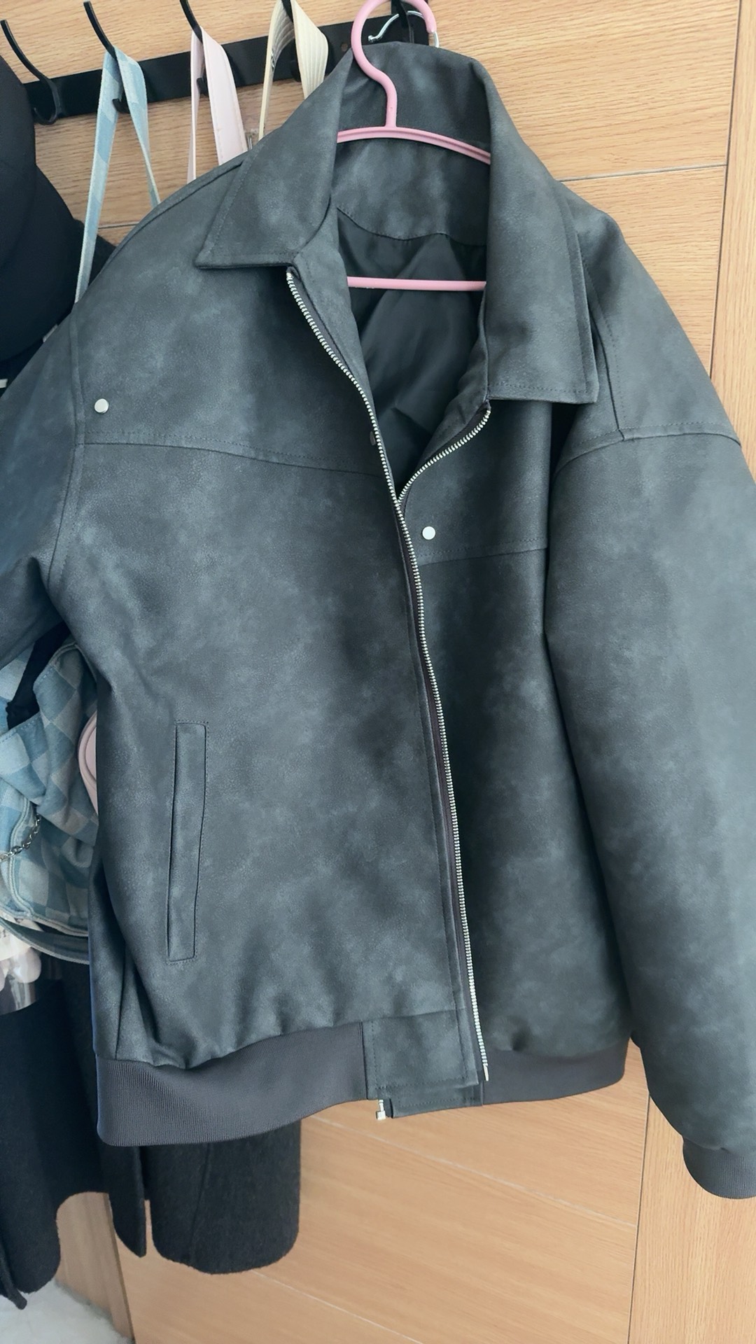 custom review-GNOMESHGH Кожа Куртка Унисекс