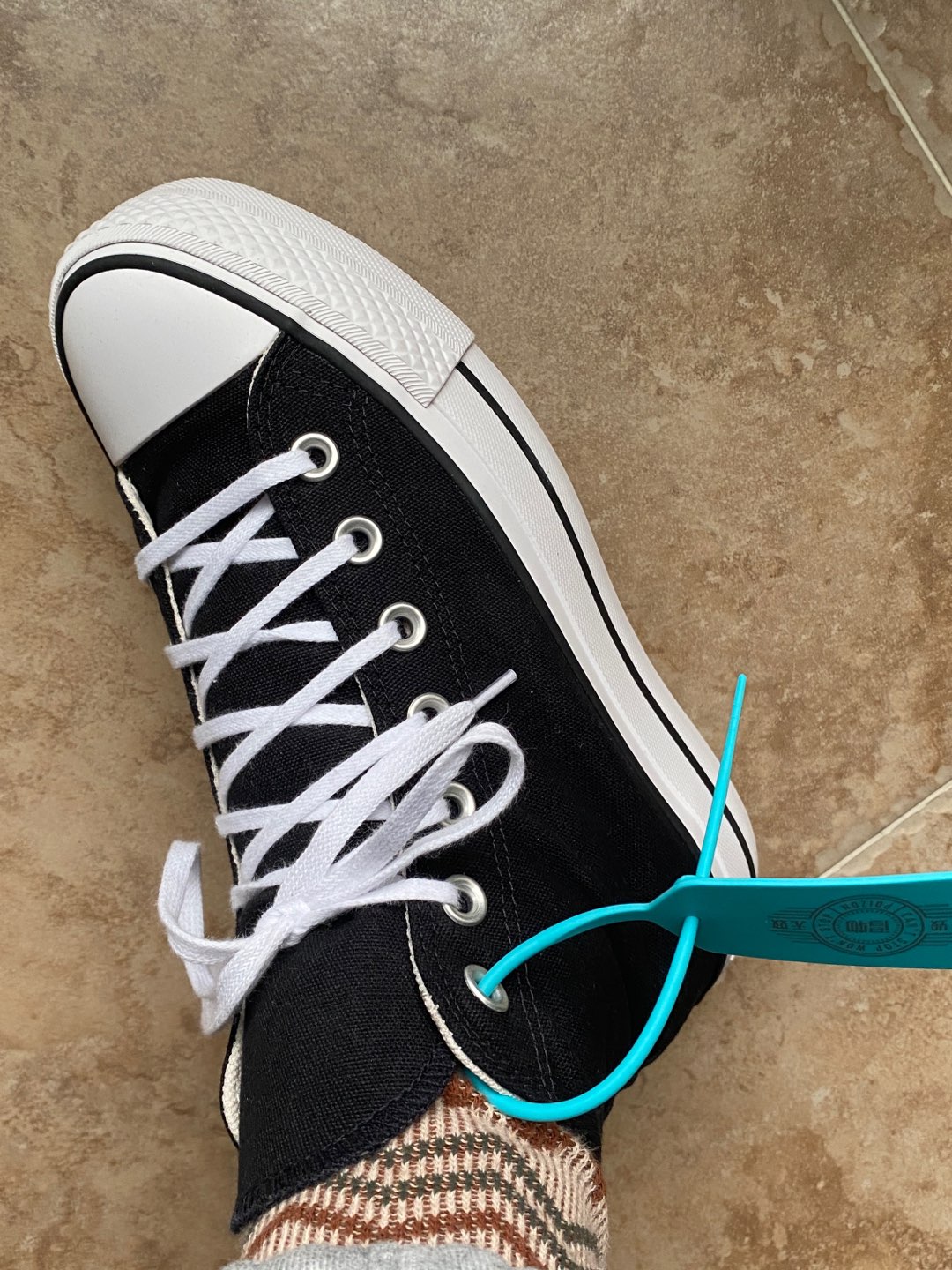 custom review-Конверс All Star Lift Износостойкий и Легкий Высокий Топ Кеды Женские Черный Белый