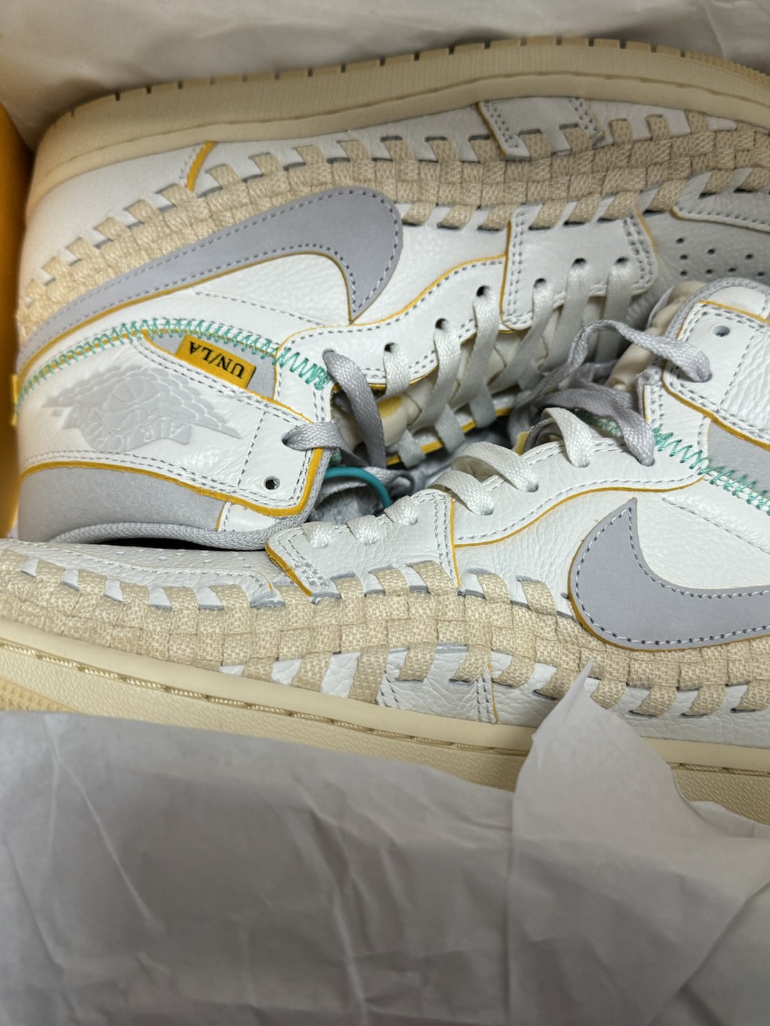 custom review-JORDAN Air Jordan 1 Винтажные баскетбольные кроссовки High Top Унисекс