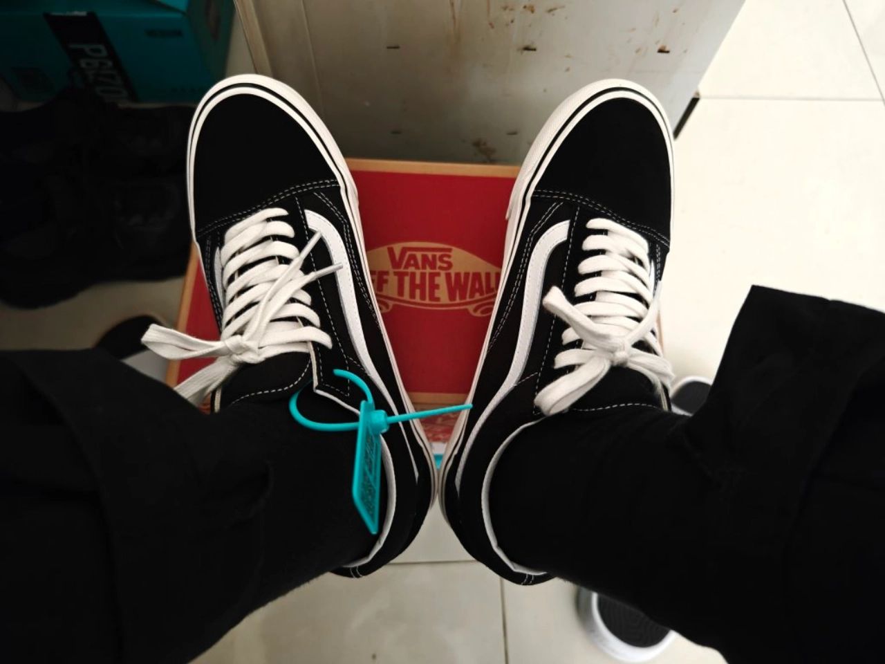 custom review-Vans Old Skool 36 DX Anaheim Low Скейтборд Кроссовки Unisex Черный