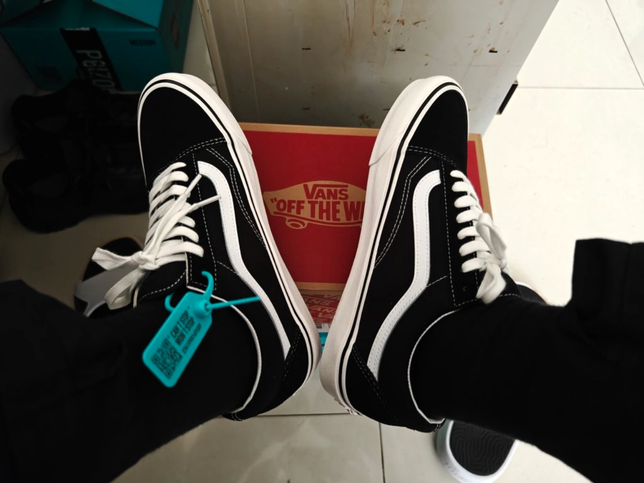 custom review-Vans Old Skool 36 DX Anaheim Low Скейтборд Кроссовки Unisex Черный