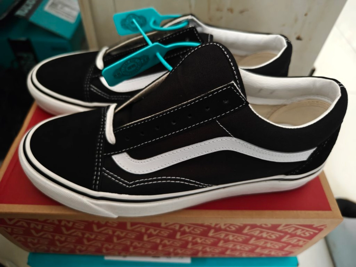 custom review-Vans Old Skool 36 DX Anaheim Low Скейтборд Кроссовки Unisex Черный