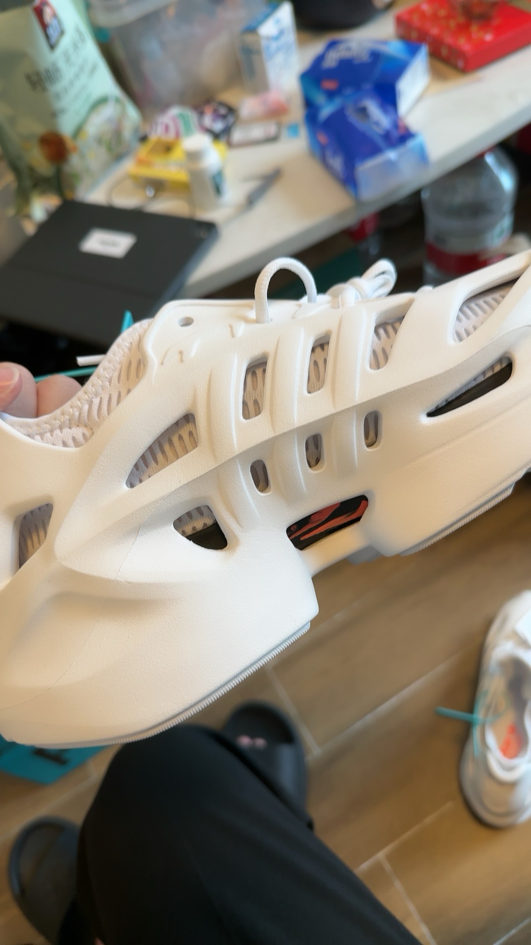 custom review-Adidas Originals Adifom Climacool Устойчивый к истиранию Дышащий Низкий Топ Casual Унисекс Белый