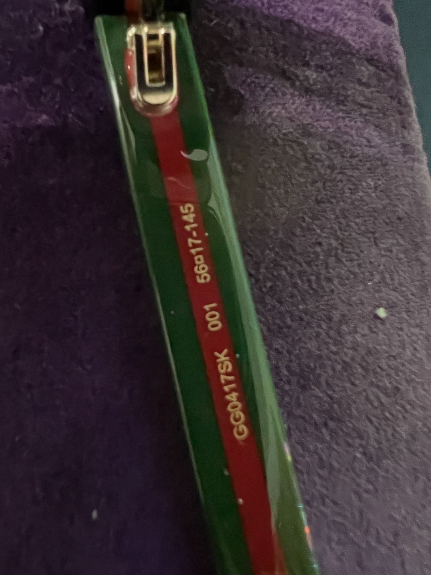 custom review-GUCCI Web Пластиковая оправа Квадратные Солнцезащитные очки Унисекс Черные