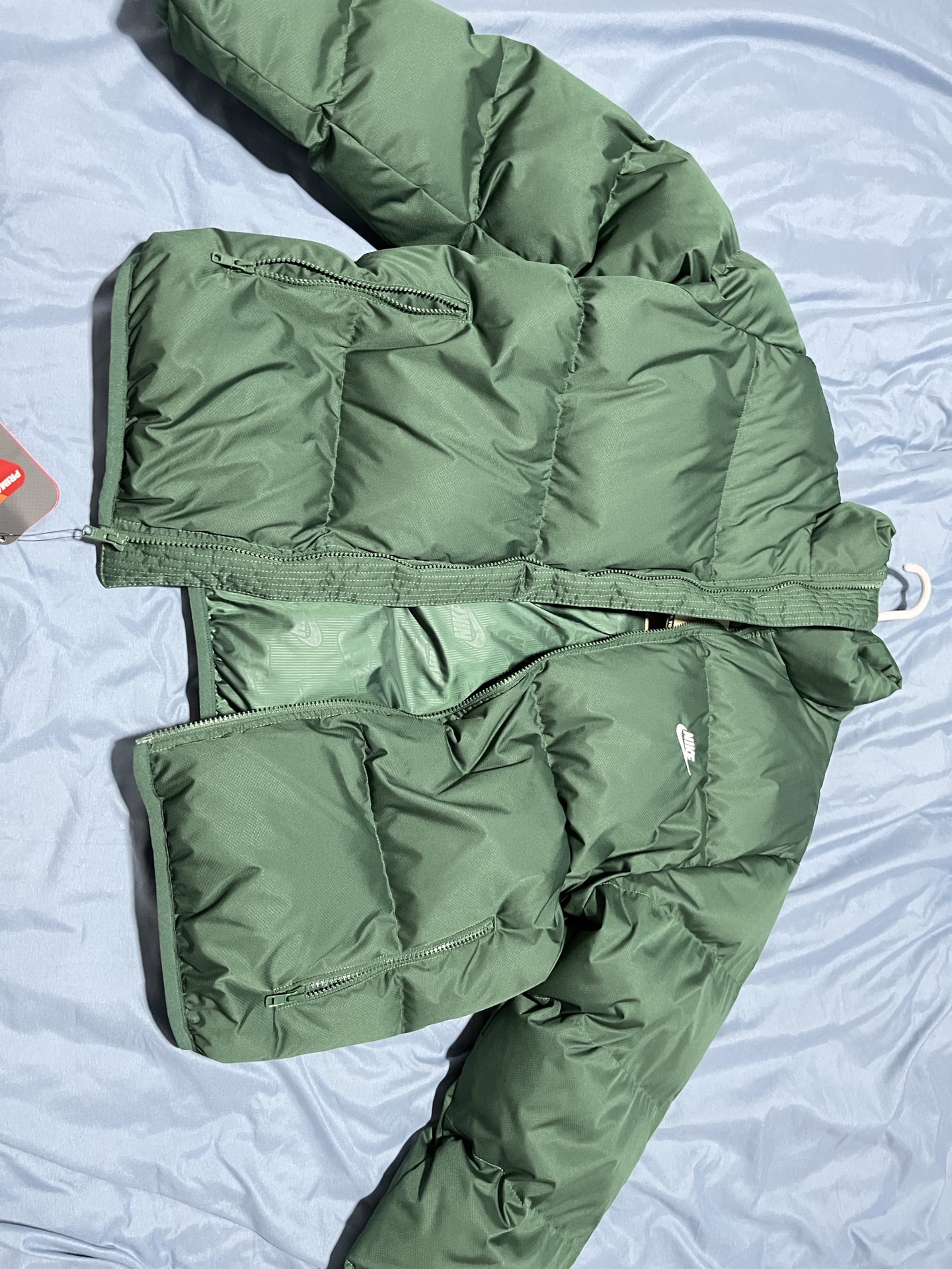 custom review-Nike Pine Green Мужские Куртки