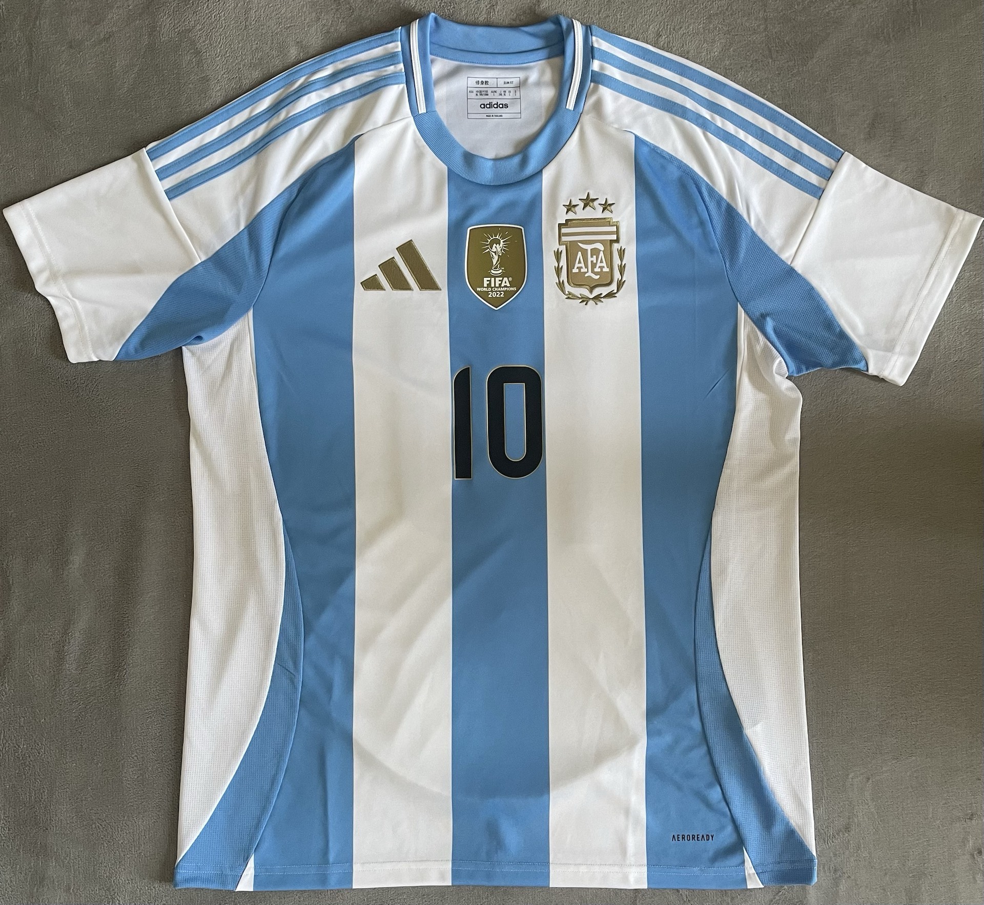 阿根廷2024美洲杯主场球衣