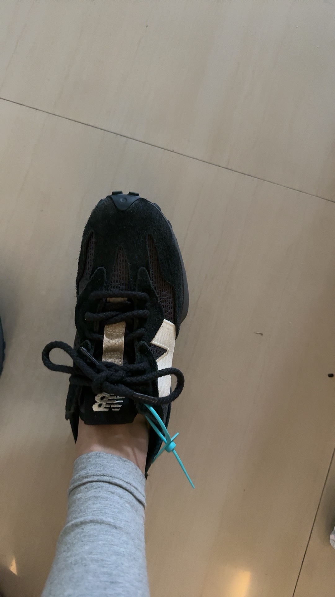 custom review-New Balance NB 327 Легкий Низкий Топ Беговые Кроссовки Унисекс Черный Серый