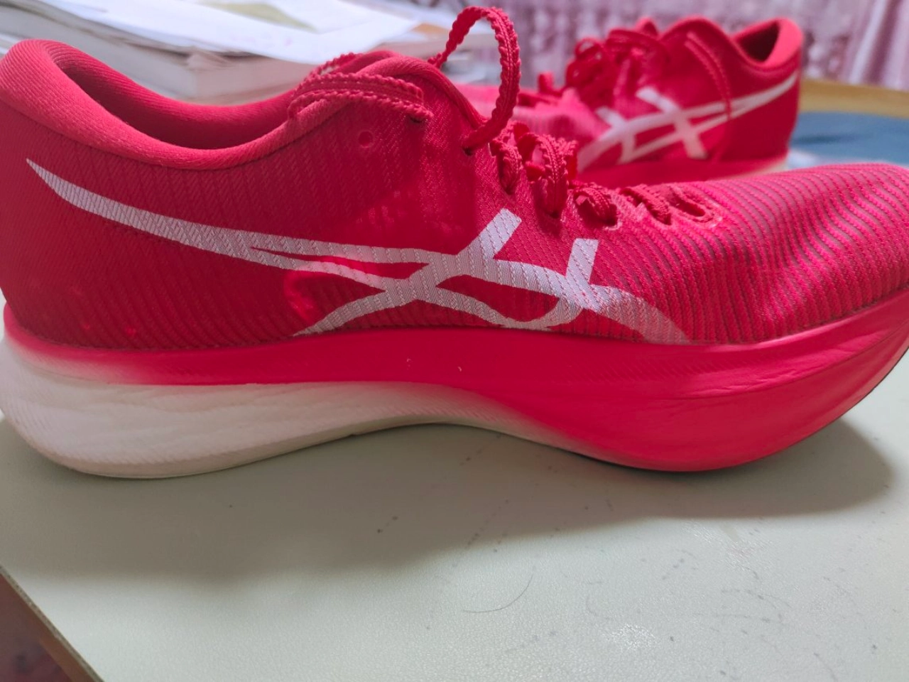 custom review-ASICS Metaspeed Sky+ Дышащий Низкий Топ Карбоновая плита Марафон Тренировки Длинный бег И Гонки Беговые кроссовки