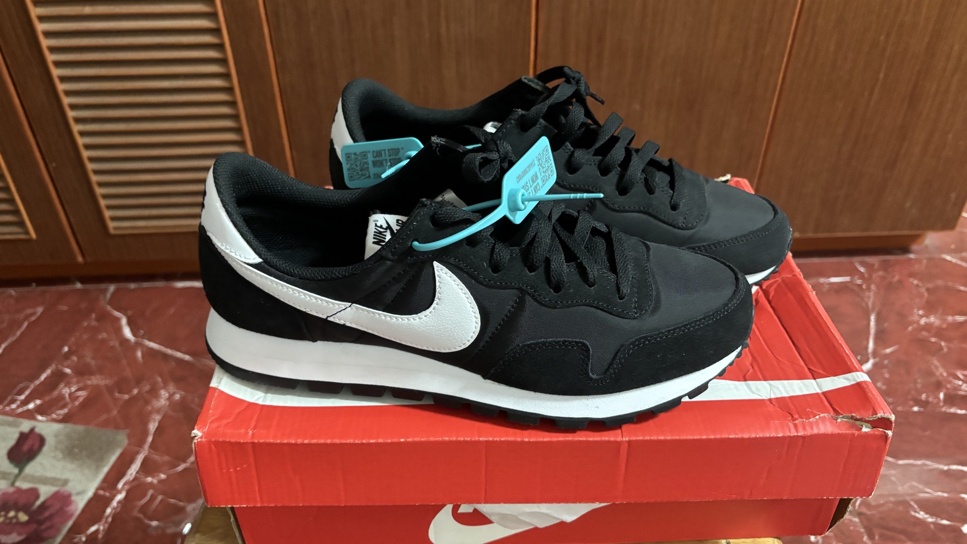 custom review-Nike Air Pegasus 83 Low Топ Повседневные Беговые Кроссовки Мужские Черные