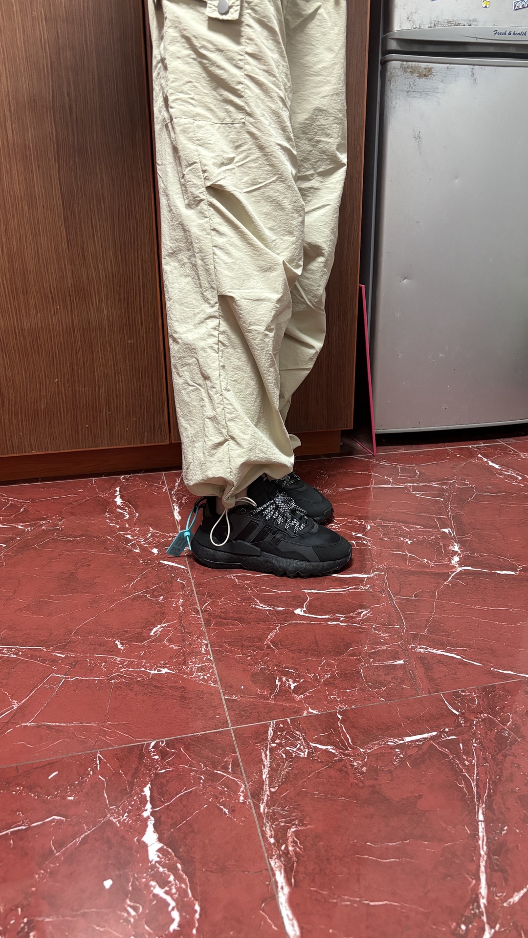 custom review-Adidas Originals Nite Jogger WINTERIZED Низкий Топ Casual Унисекс Черный