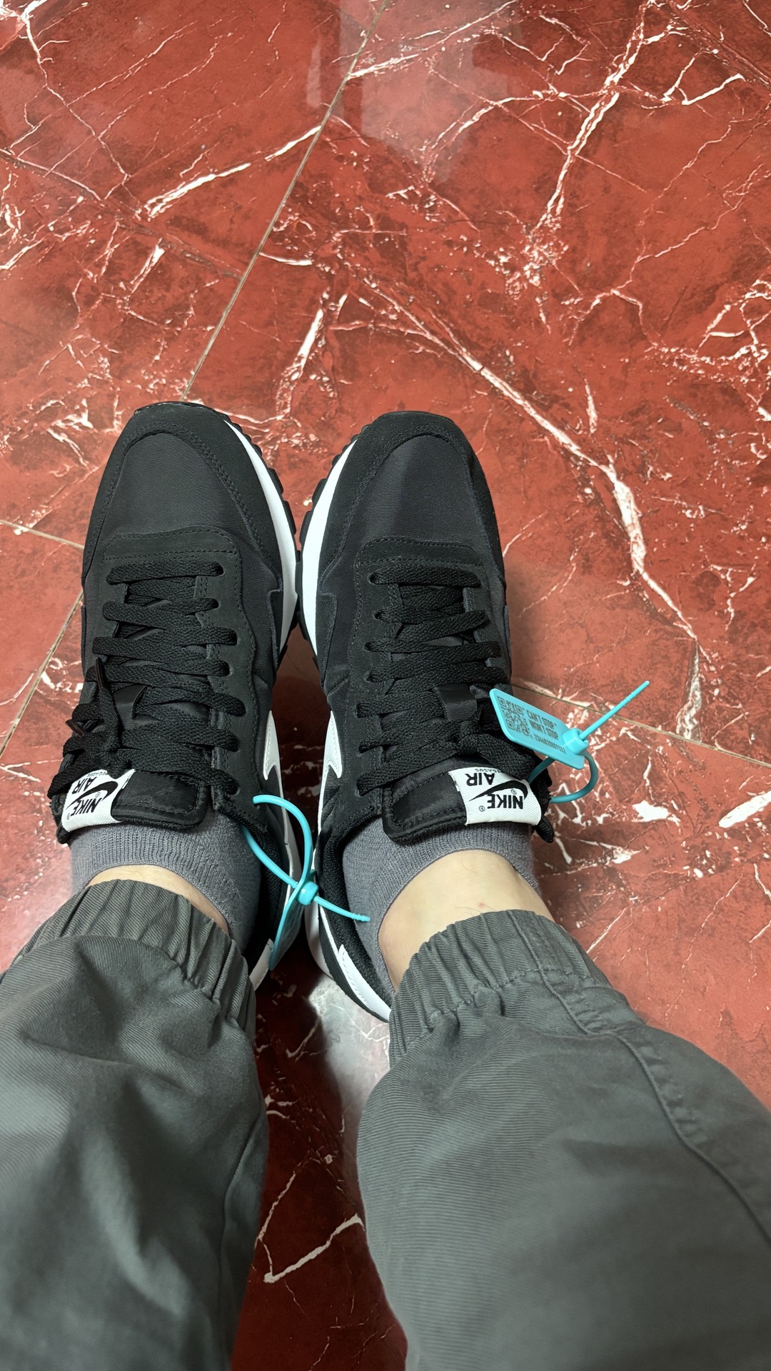 custom review-Nike Air Pegasus 83 Low Топ Повседневные Беговые Кроссовки Мужские Черные