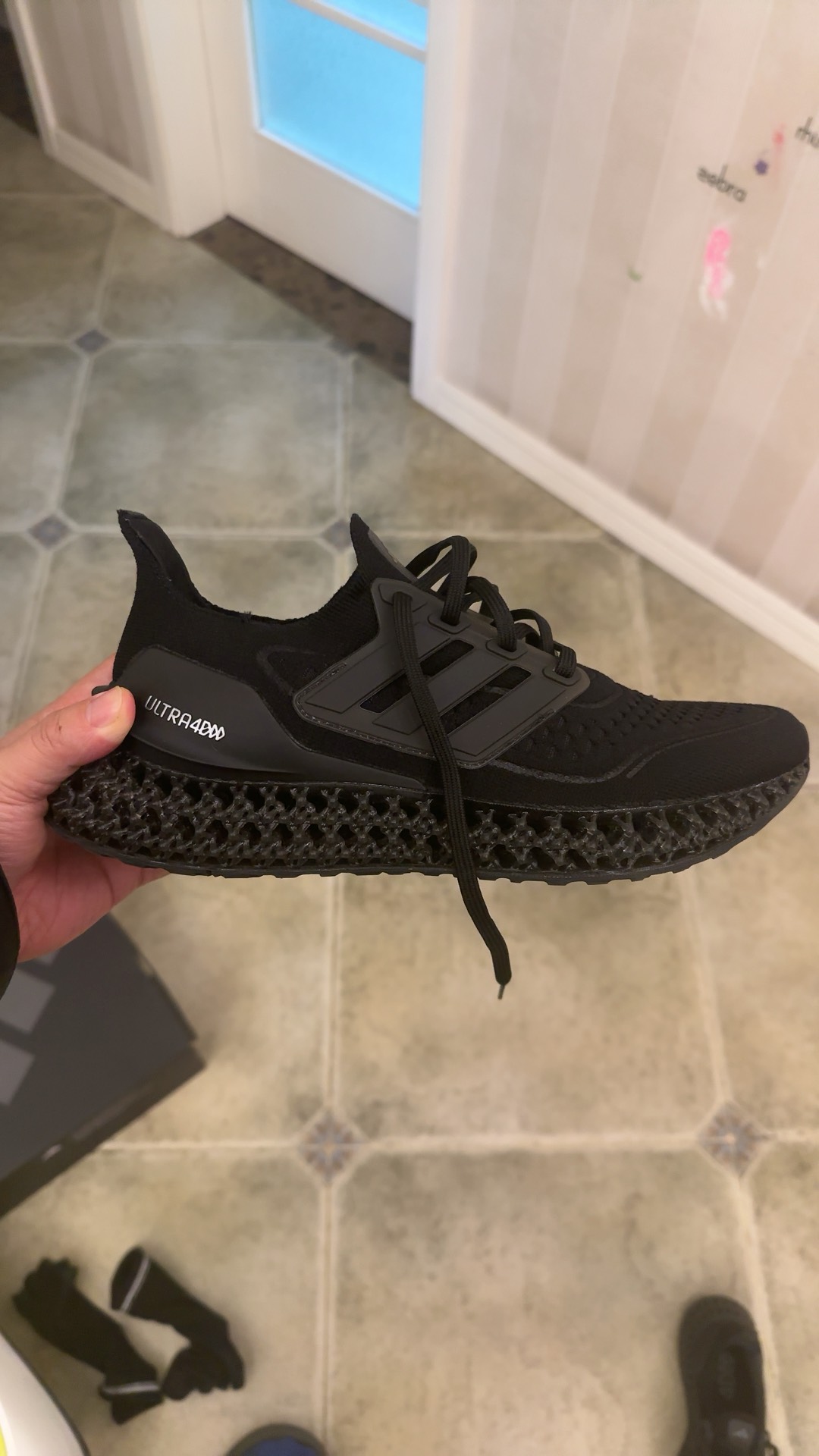 custom review-Adidas ULTRA 4DFWD Support Low Top Повседневные Тренировочные Беговые Кроссовки Мужские Черные