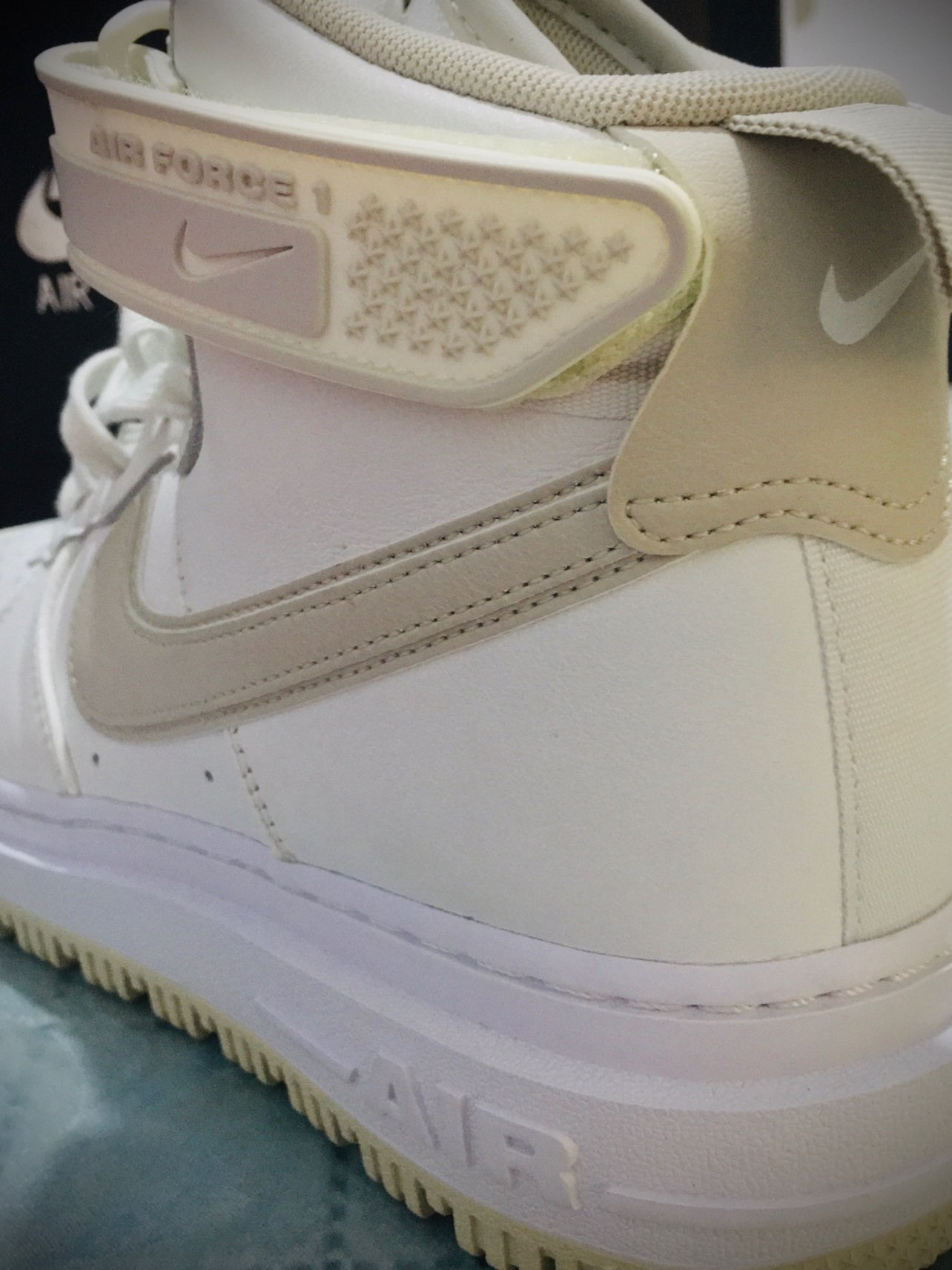 custom review-Nike Air Force 1 High Топ Скейтборд Кроссовки Мужские Белые