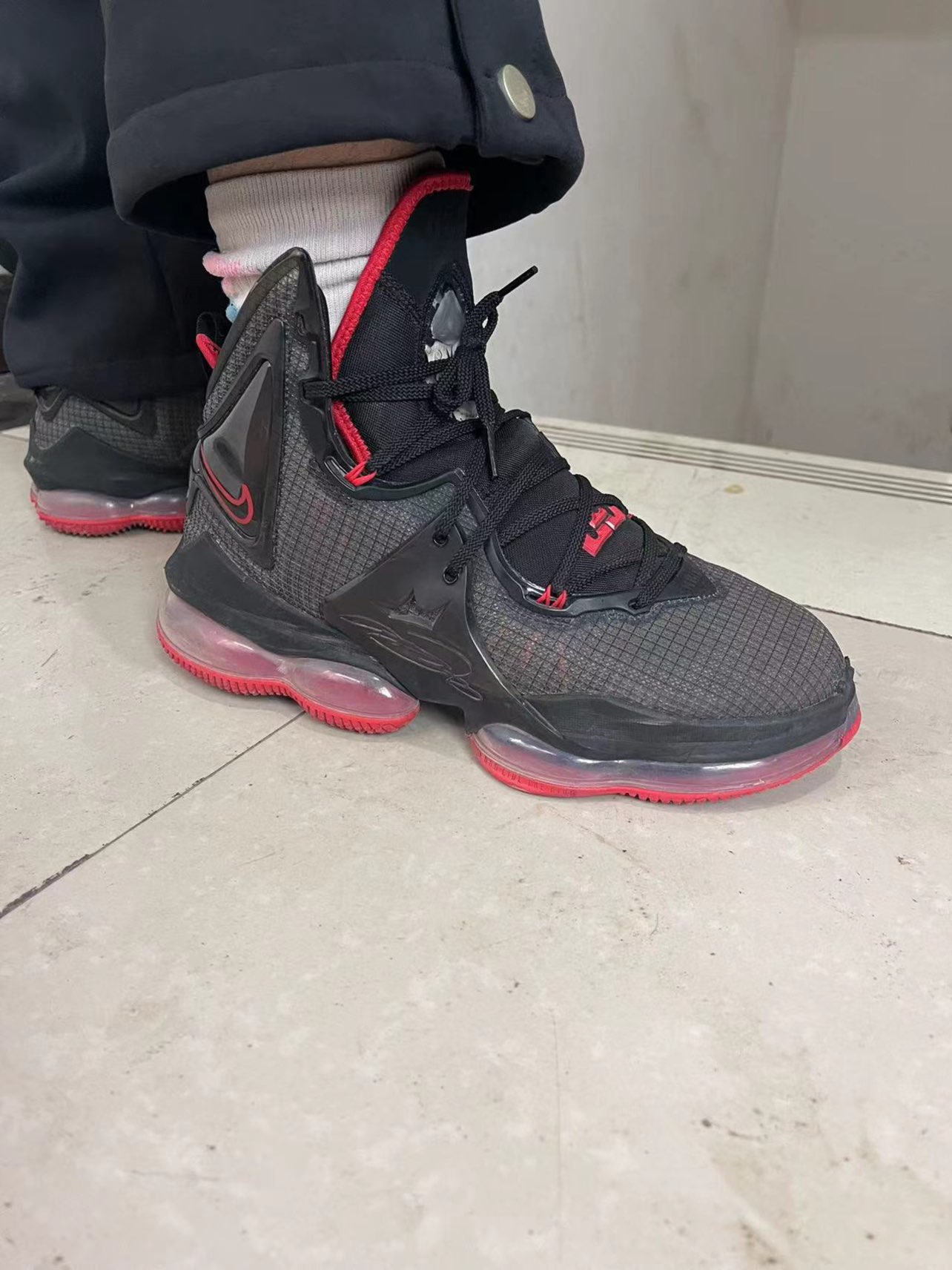 custom review-Nike Lebron 19 Баскетбольные кроссовки High Топ Унисекс