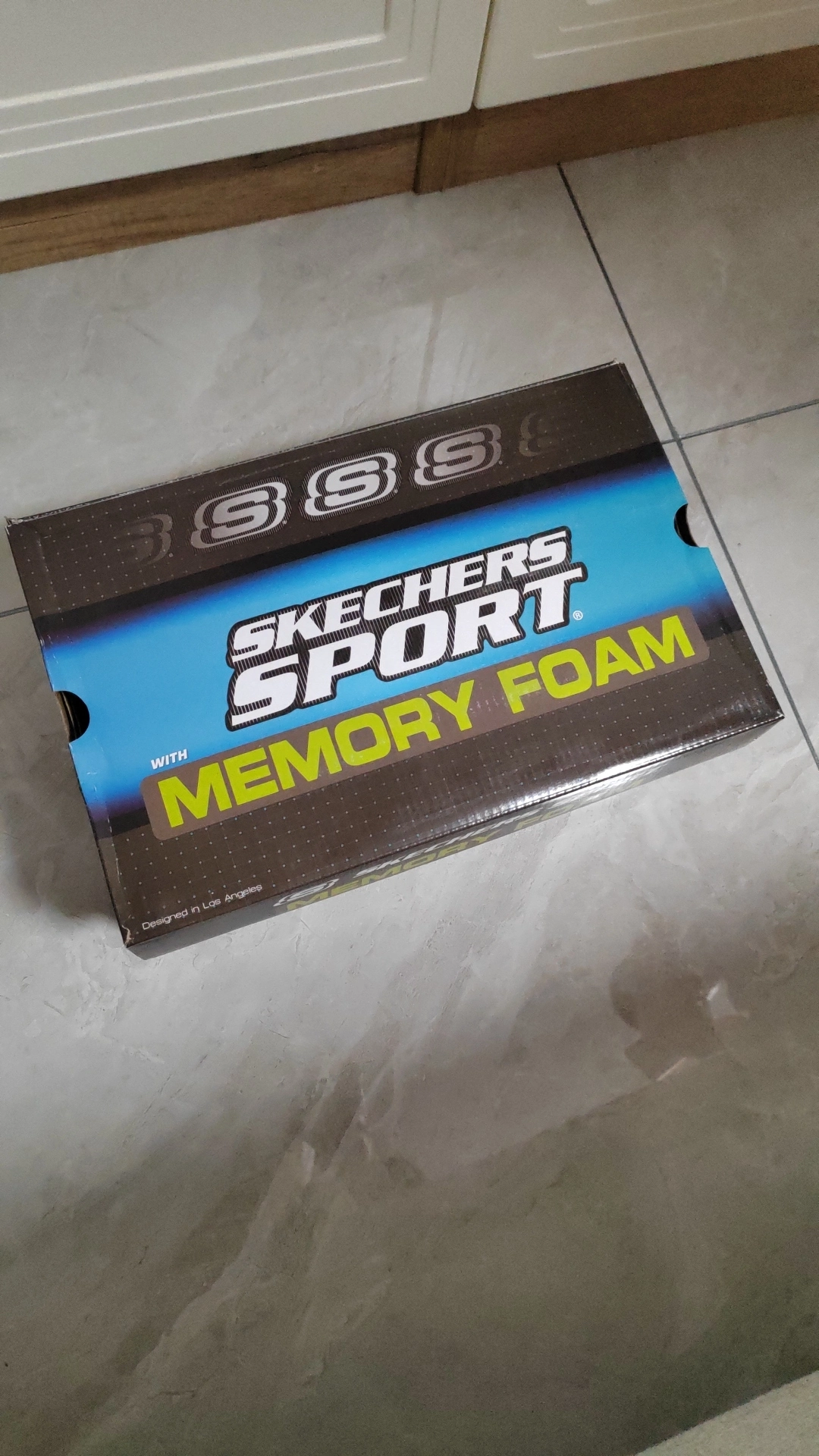 custom review-Skechers TRACK Low Топ Повседневная обувь Мужская Черная