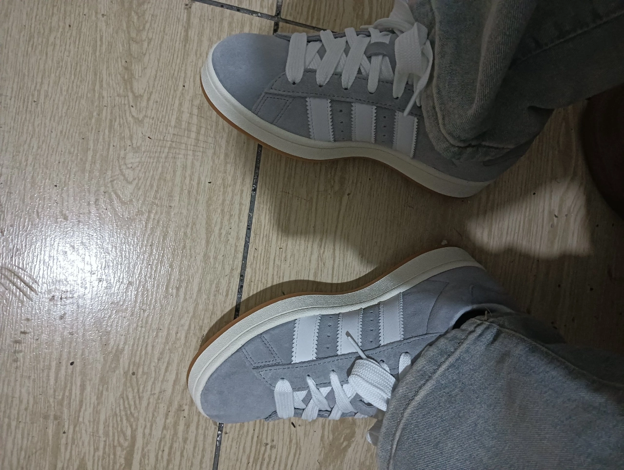 custom review-adidas originals Campus 00s 'Grey White'