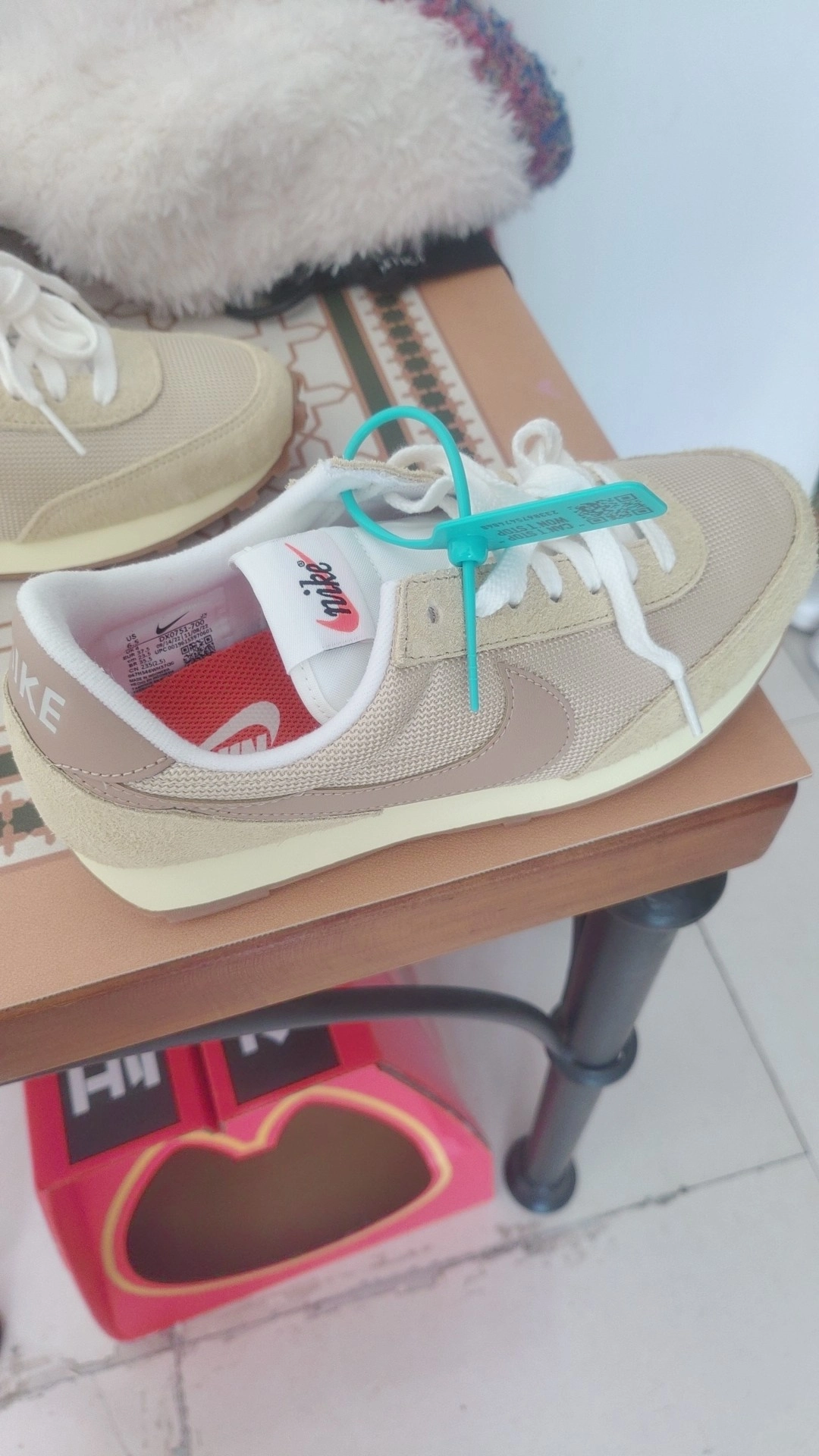 custom review-Nike DBreak Vntg Low Топ Повседневная обувь Женские Хаки