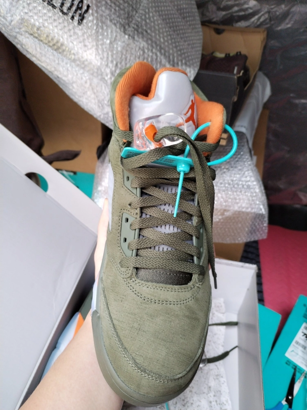 custom review-Air Jordan 5 Retro Olive 2024