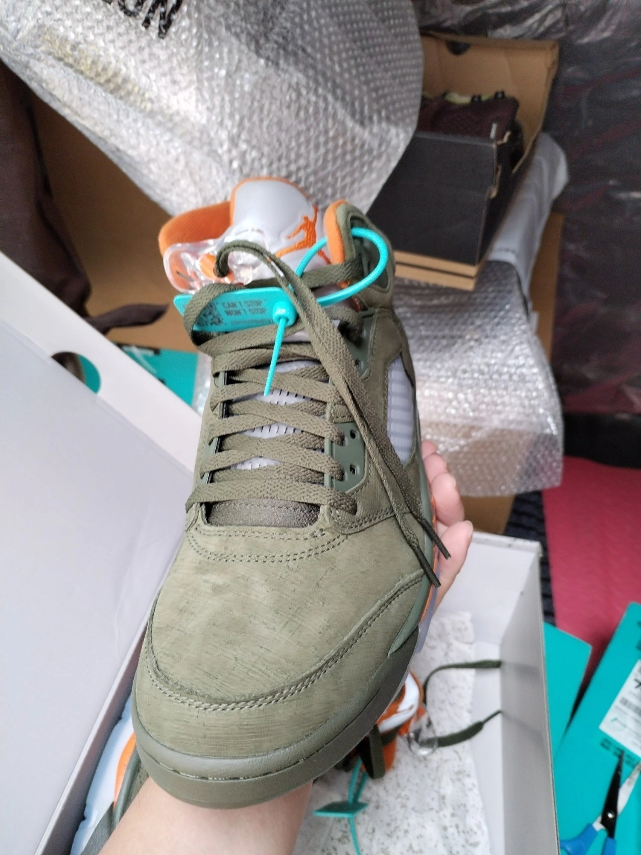 custom review-Air Jordan 5 Retro Olive 2024
