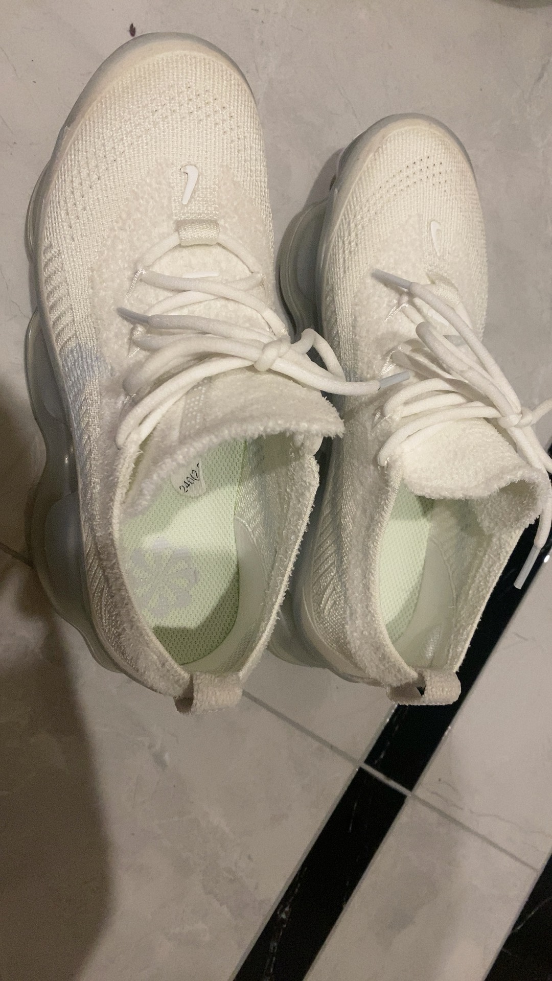 custom review-Nike Air Max Scorpion Дышащий и Легкий Низкий Топ Повседневные Беговые Кроссовки Женские Белые