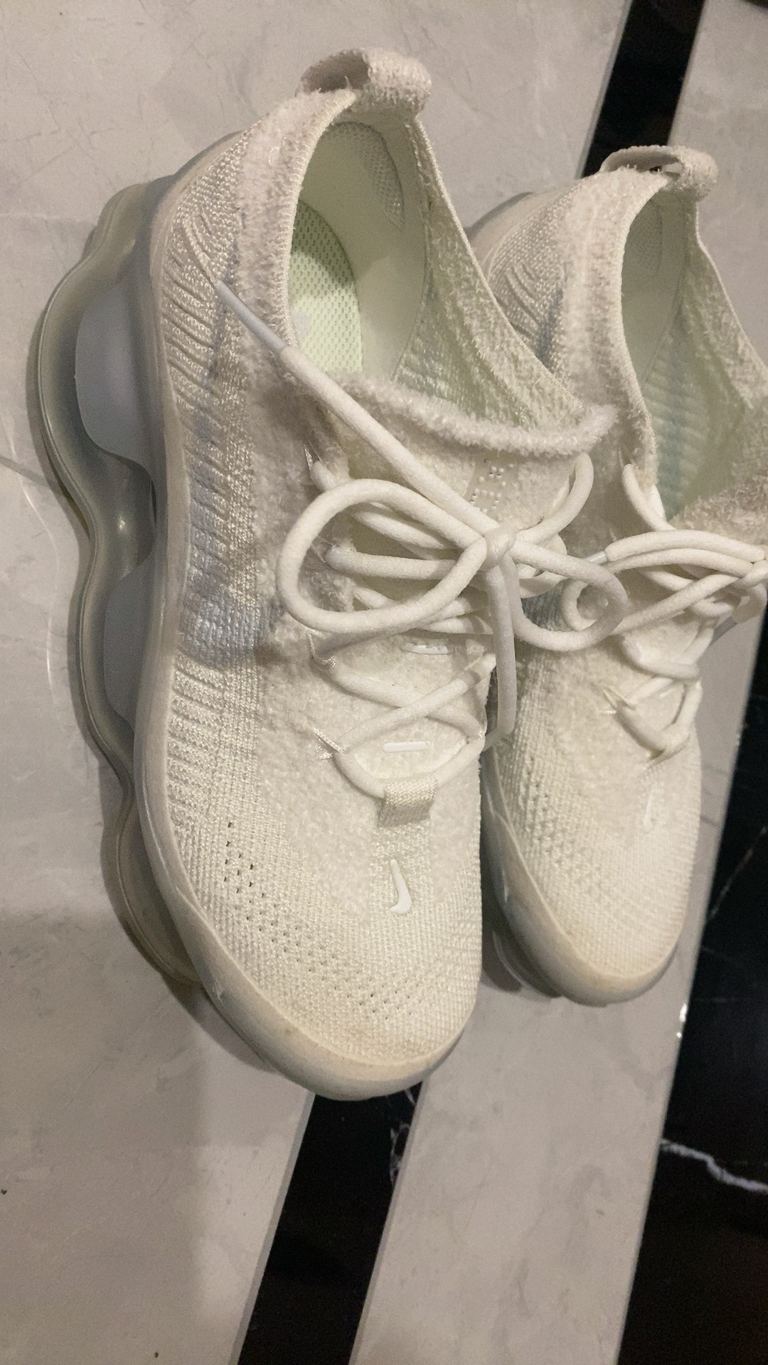 custom review-Nike Air Max Scorpion Дышащий и Легкий Низкий Топ Повседневные Беговые Кроссовки Женские Белые