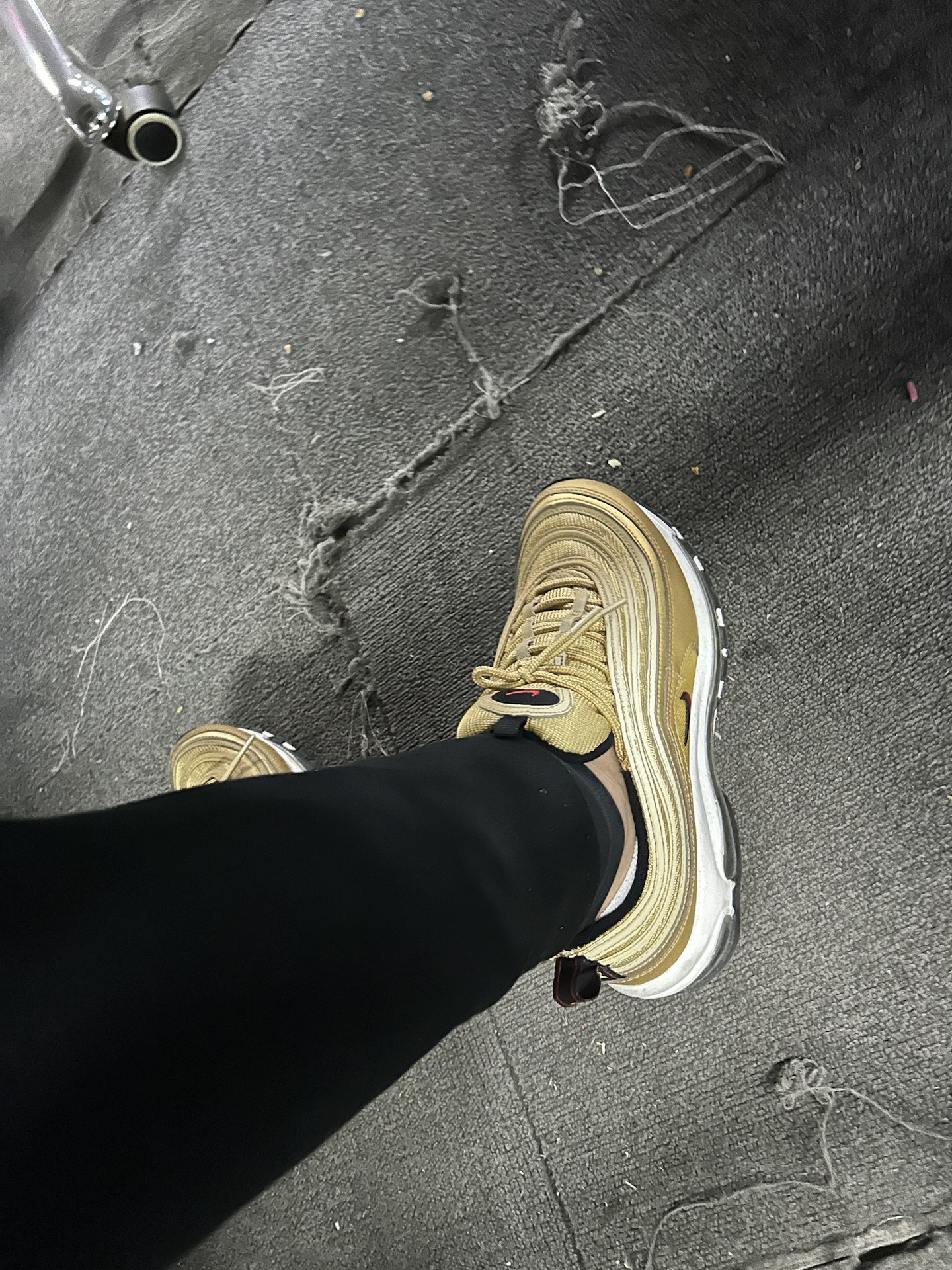 custom review-Nike Air Max 97 Low Топ Air Cushion Повседневные Беговые Кроссовки Мужские Золотой Выпуск 2023 года