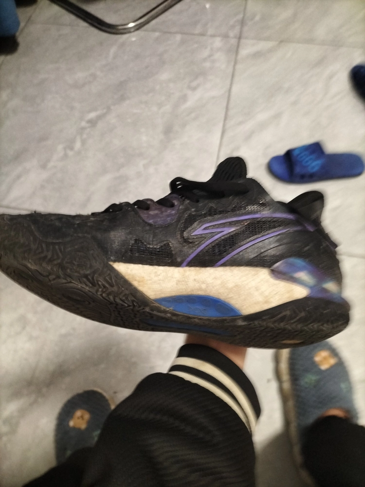 custom review-ANTA Shock Wave 5 Kyrie Irving Dark Matter