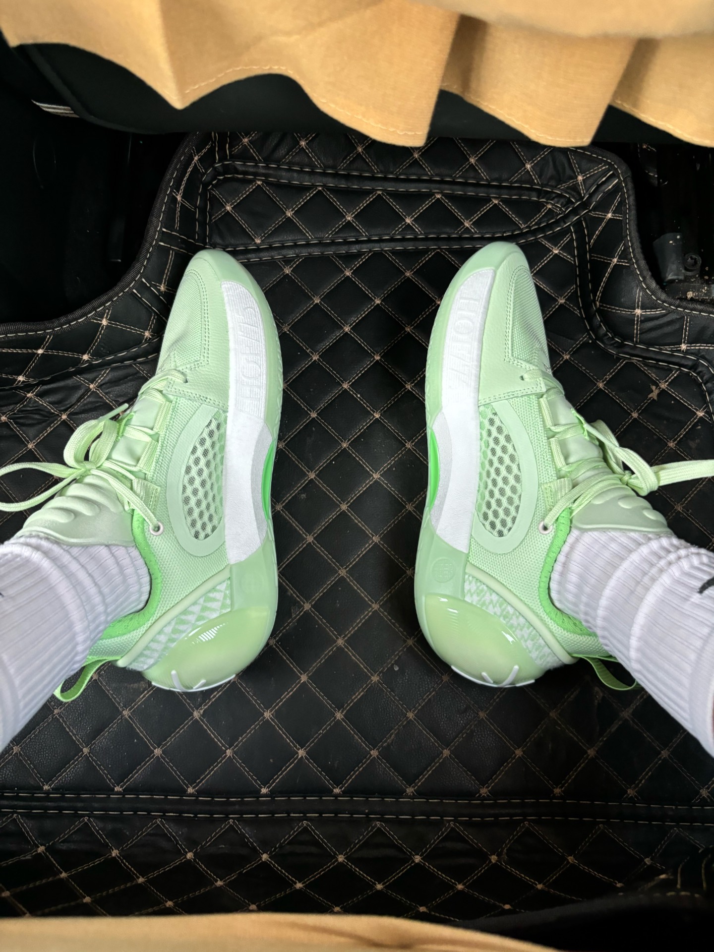 custom review-LiNing All City 12 Encore Low Top Basketball Shoes Men's Dynamic Green