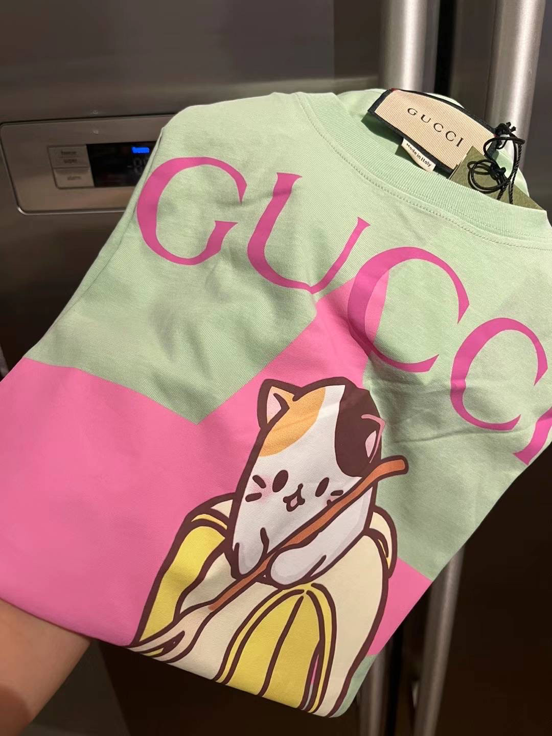 gucci猫咪t恤价格图片