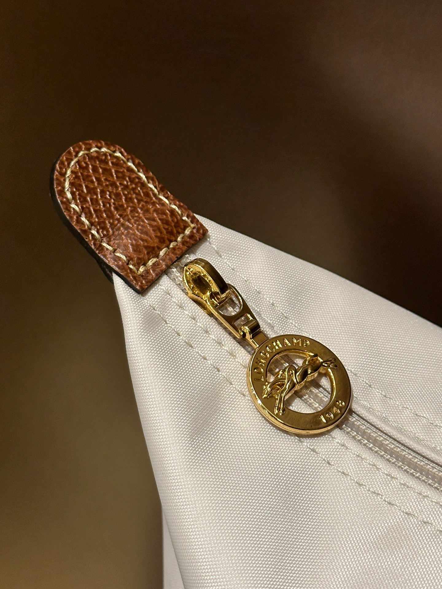 custom review-LONGCHAMP Холст Сумка для покупок Пельмени Сумка Плечевая Сумка Большая Женская Бумага Цвет