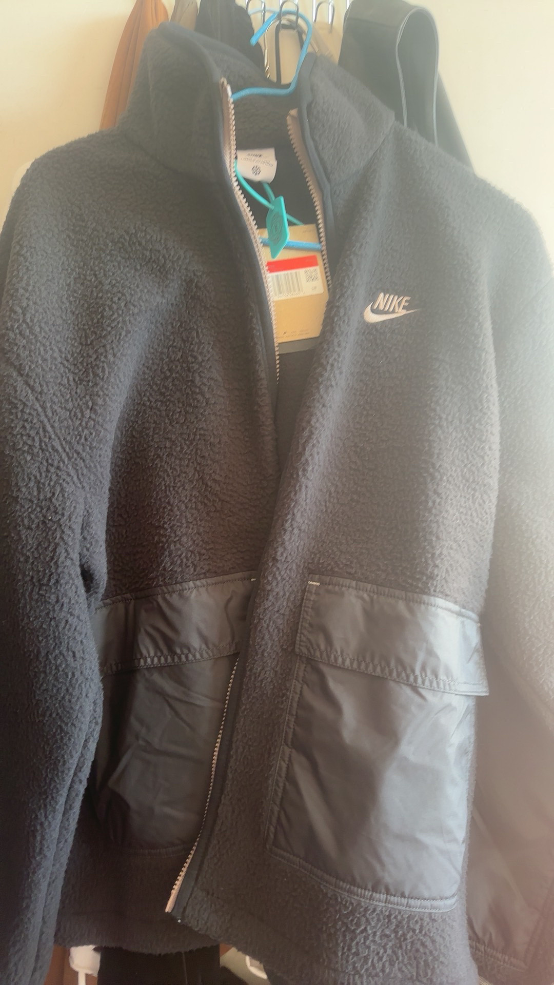 custom review-Nike Мужские черные куртки