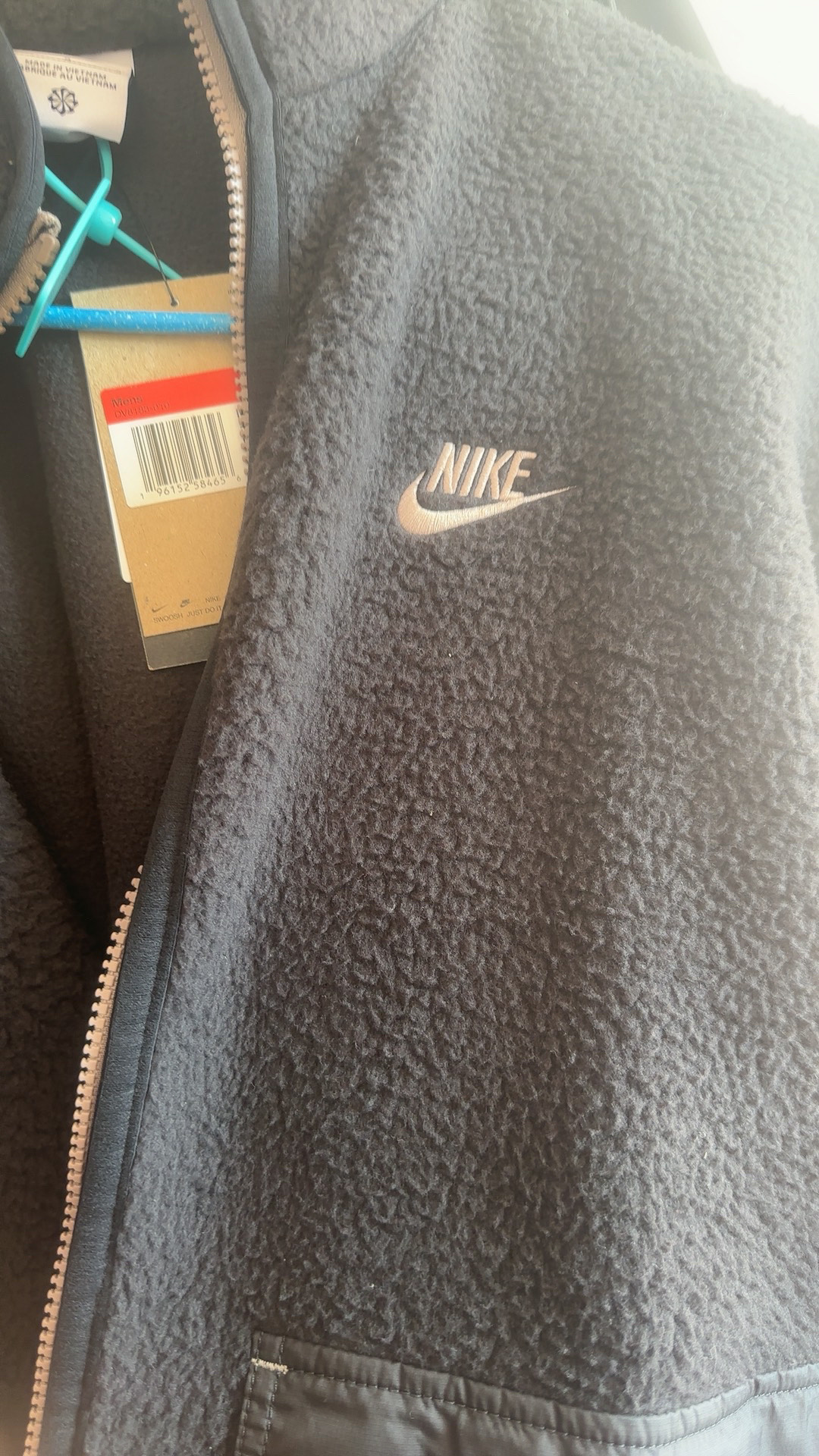 custom review-Nike Мужские черные куртки