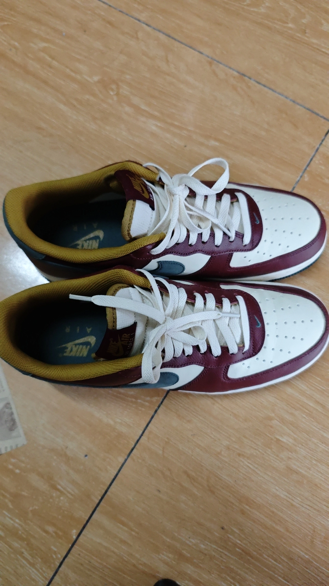 custom review-Nike Air FORCE 1 Low Топ Скейтборд Кроссовки Мужские Белый Умбра