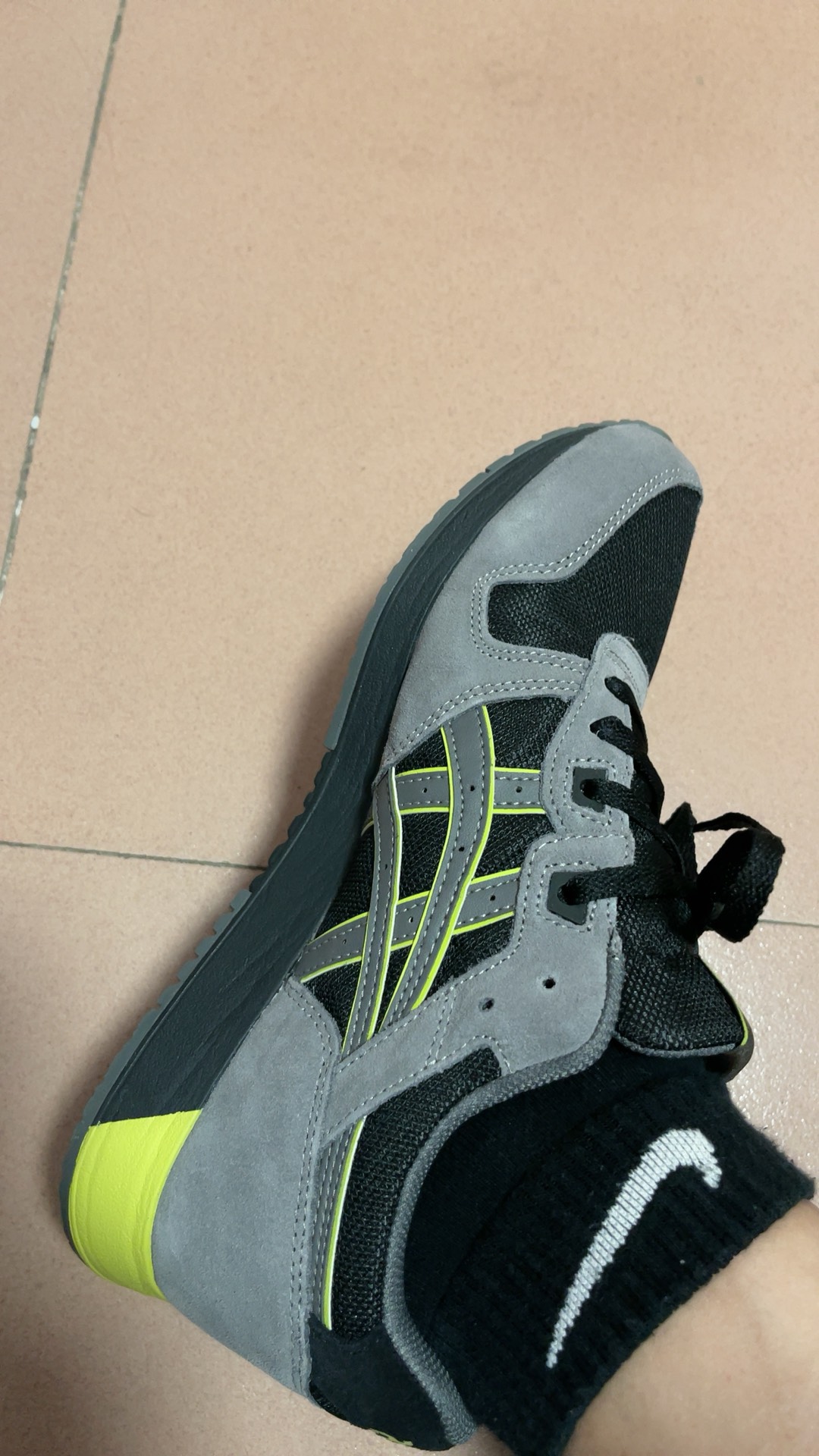 custom review-Asics Lyte Classic Low Повседневная обувь унисекс черная серая