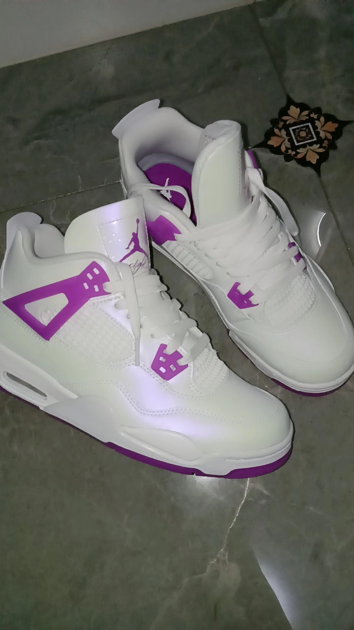 custom review-Jordan 4 Retro Hyper Violet GS