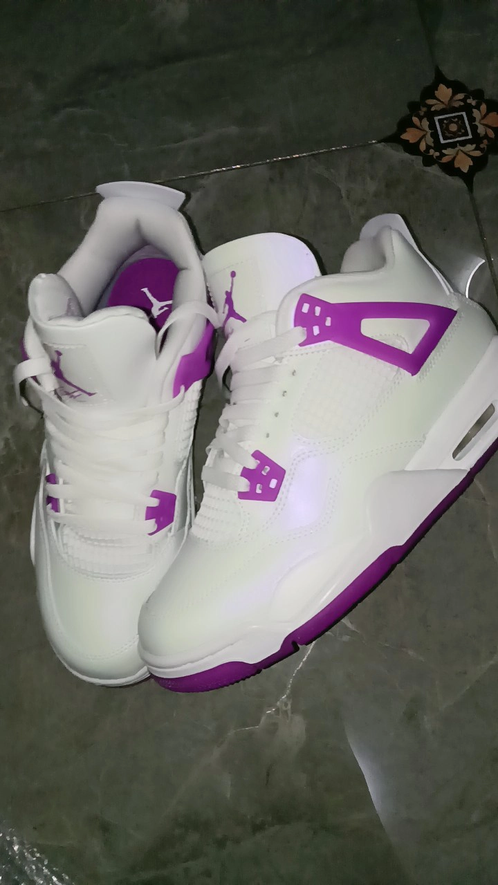 custom review-Jordan 4 Retro Hyper Violet GS