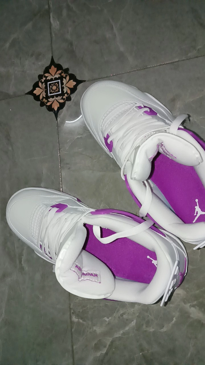 custom review-Jordan 4 Retro Hyper Violet GS