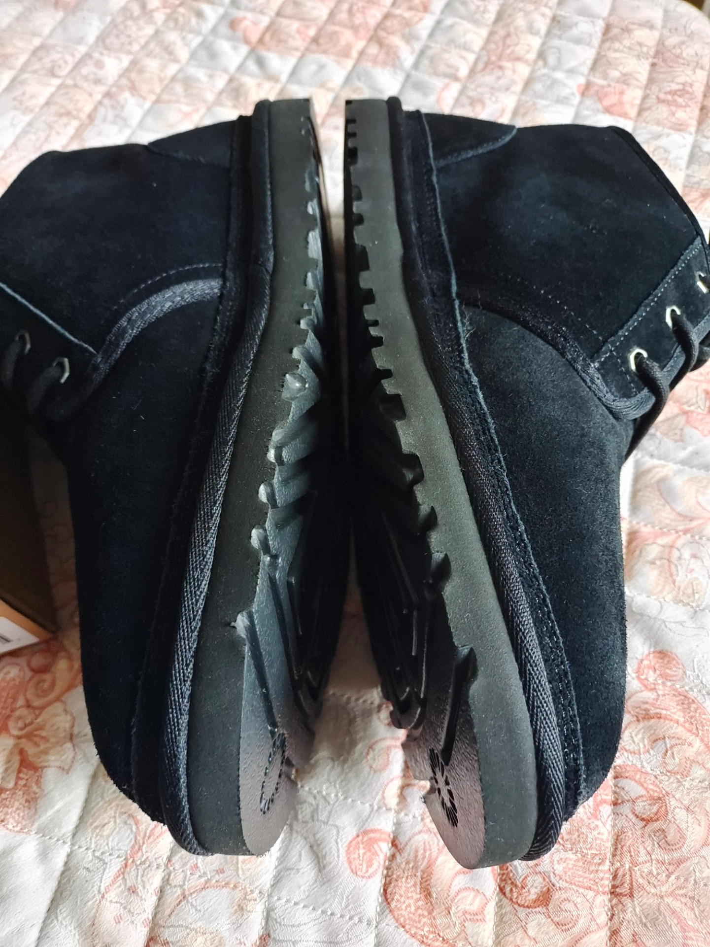 custom review-UGG Neumel Термический Устойчивый к Износу Ботинки до Щиколотки Мужские Черные