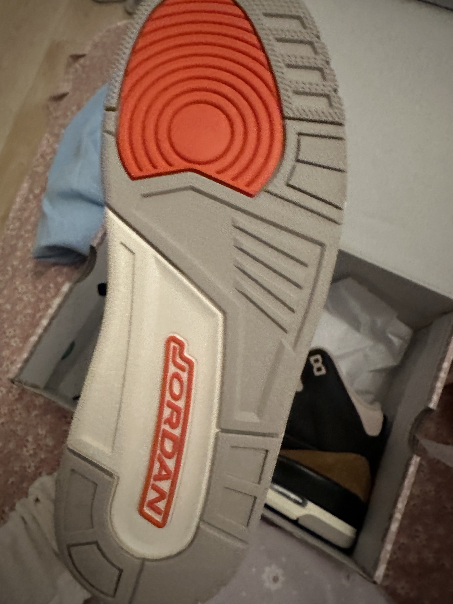 custom review-Jordan Air Джордан 3 Ретро 'Пустыня Слон' MID Топ Винтажные баскетбольные кроссовки Мужской Черно-коричневый